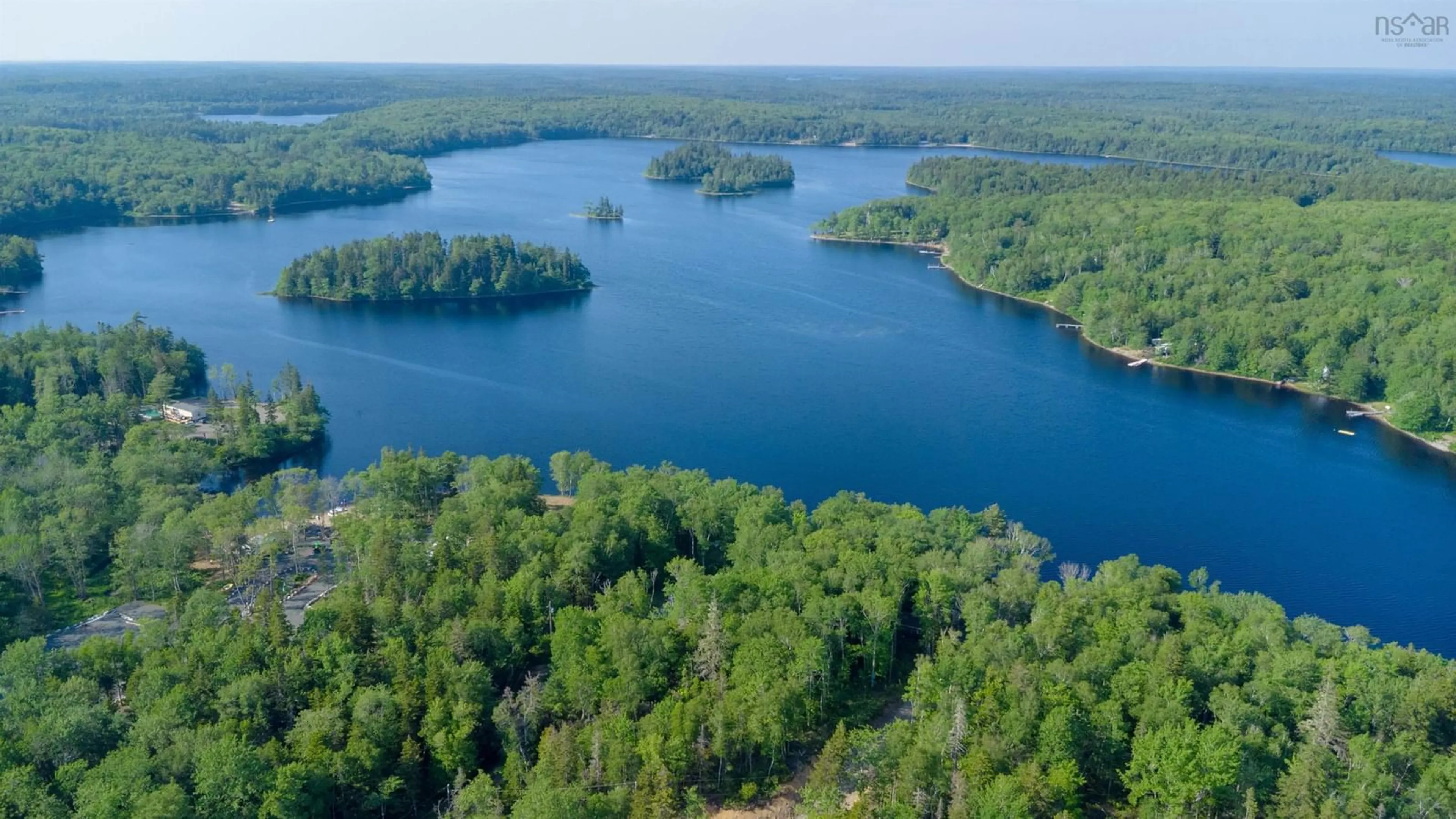 A pic from outside/outdoor area/front of a property/back of a property/a pic from drone, water/lake/river/ocean view for 337 Secret Rd, Digby Nova Scotia B0W 2Y0