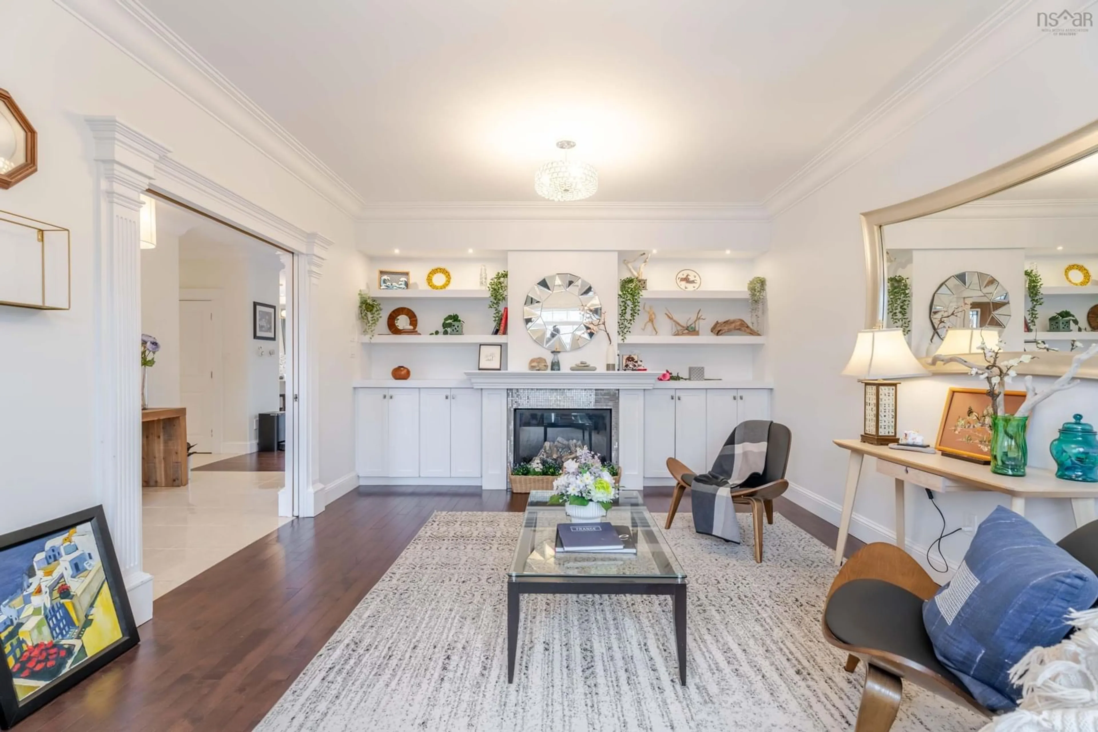 Living room with furniture, unknown for 47 Crozier Crt, Halifax Nova Scotia B3M 0C3