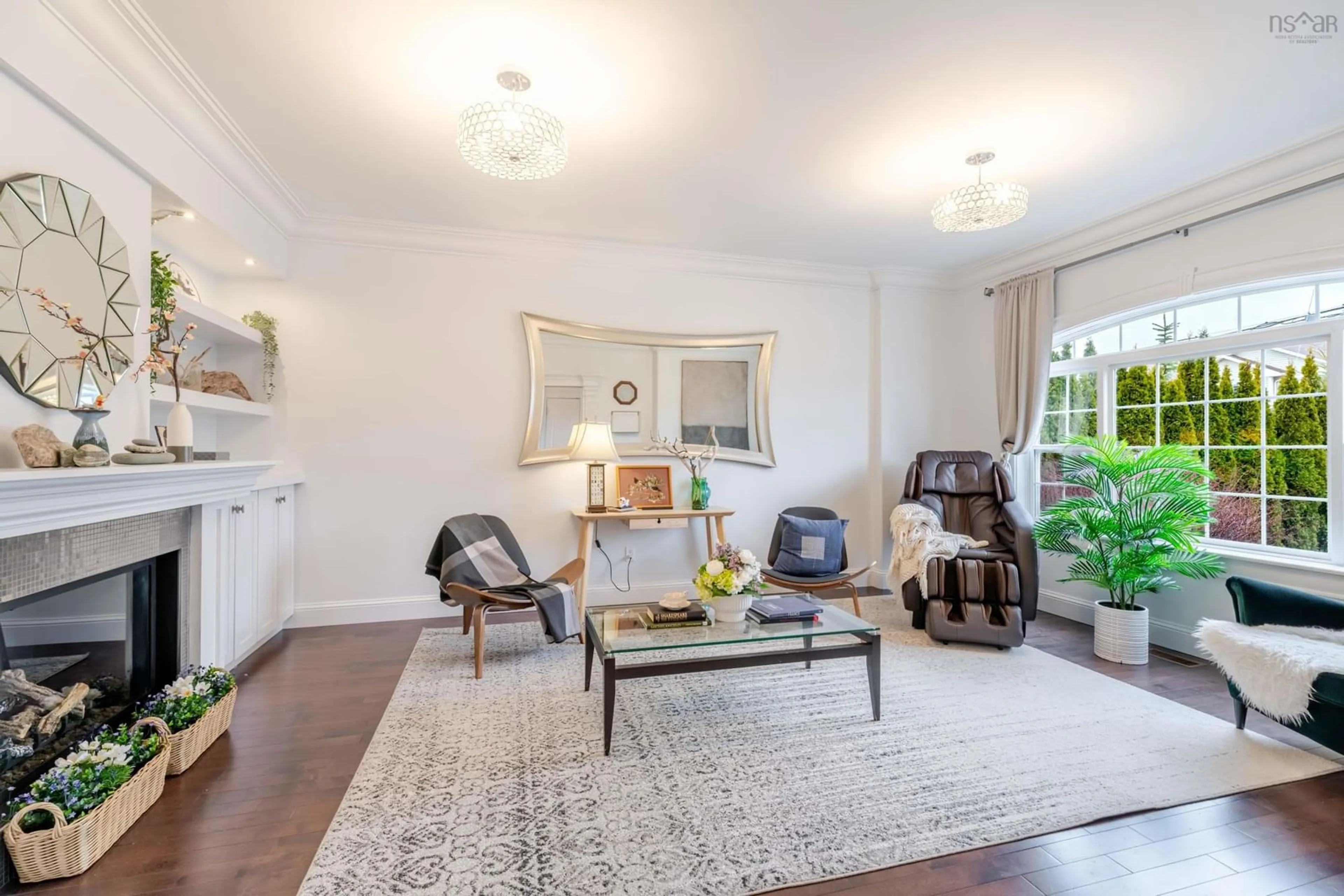 Living room with furniture, unknown for 47 Crozier Crt, Halifax Nova Scotia B3M 0C3