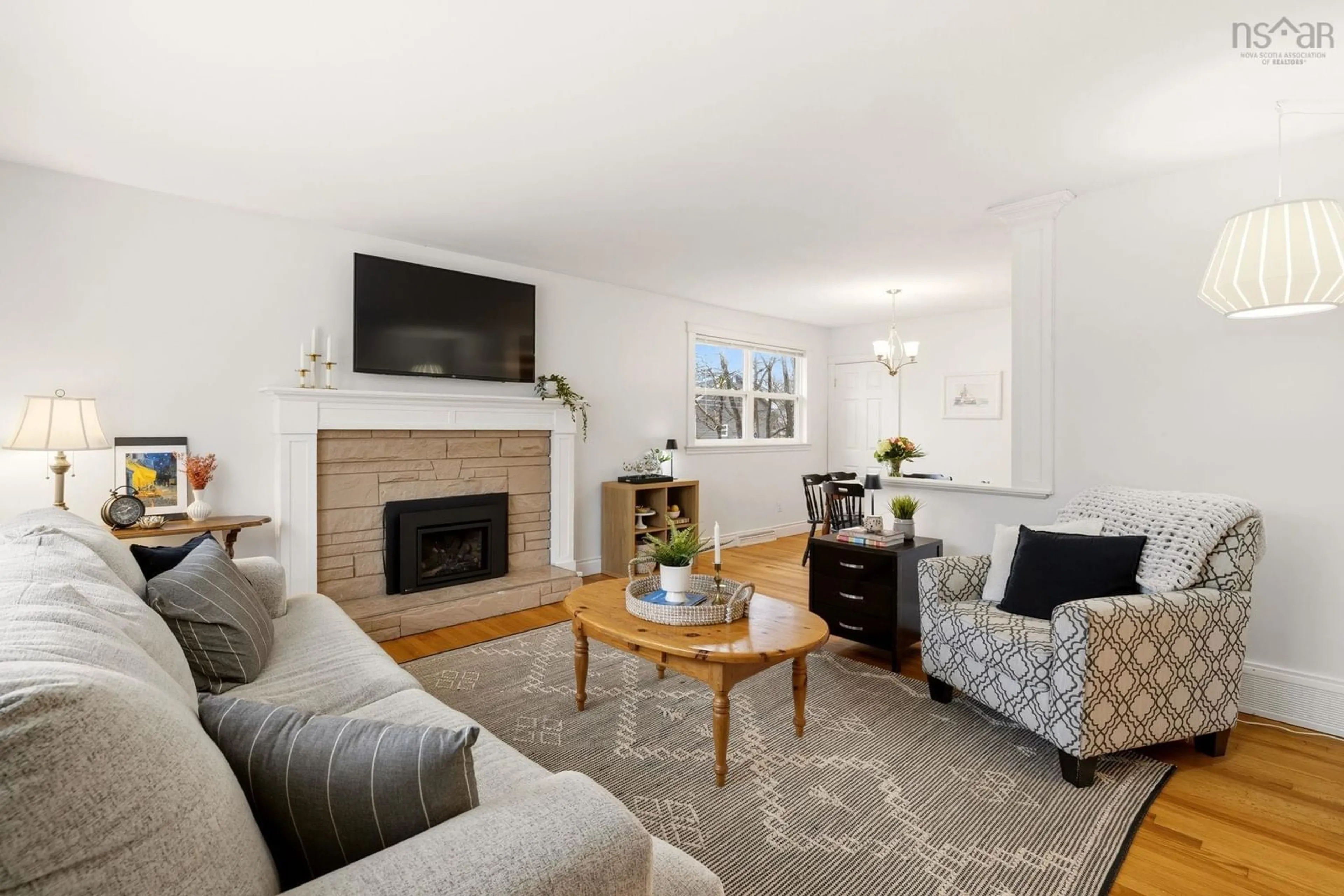 Living room with furniture, unknown for 11 Ernest Ave, Dartmouth Nova Scotia B3A 2H3