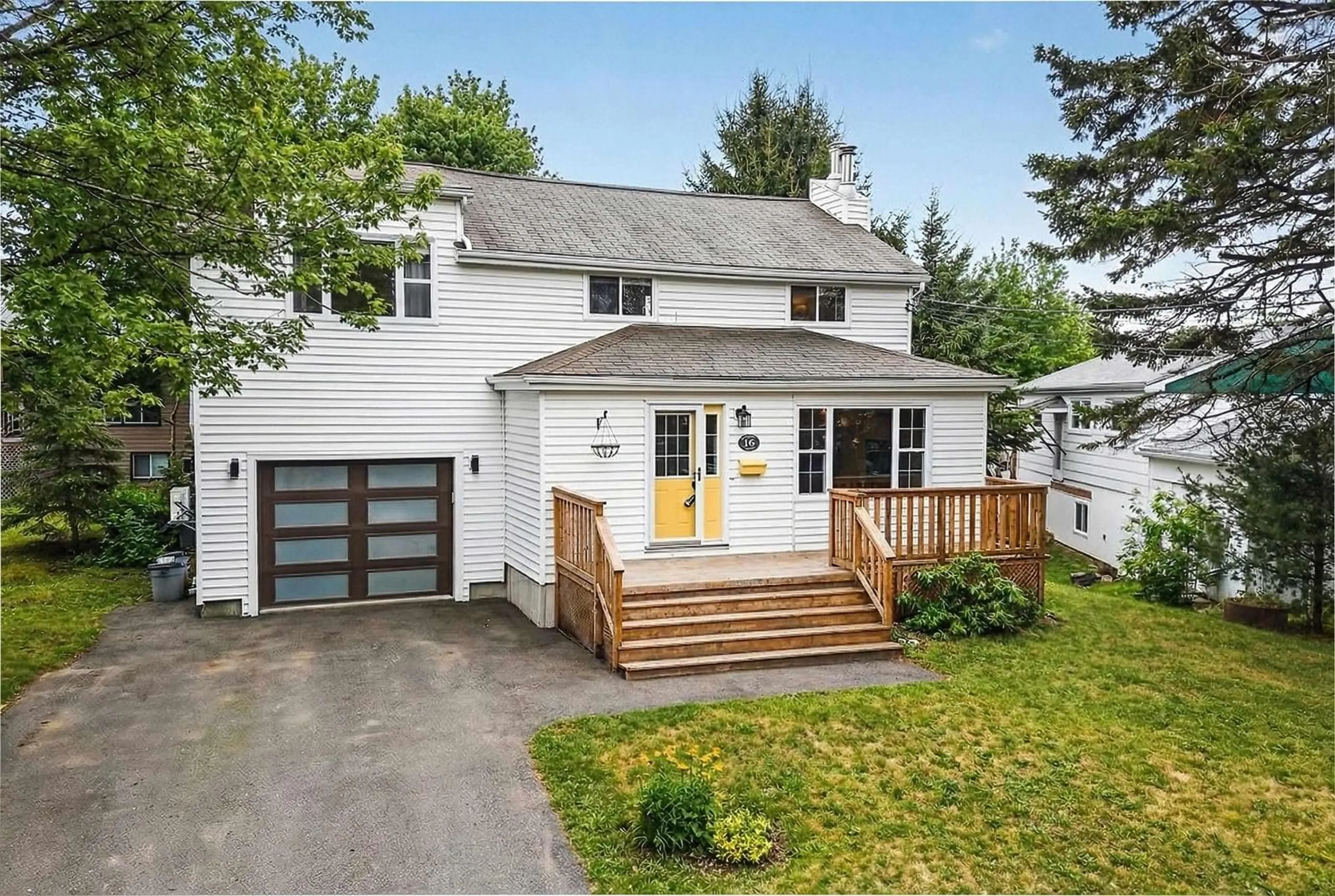 Home with vinyl exterior material, street for 16 Wilcot Lane, Dartmouth Nova Scotia B2X 1L2