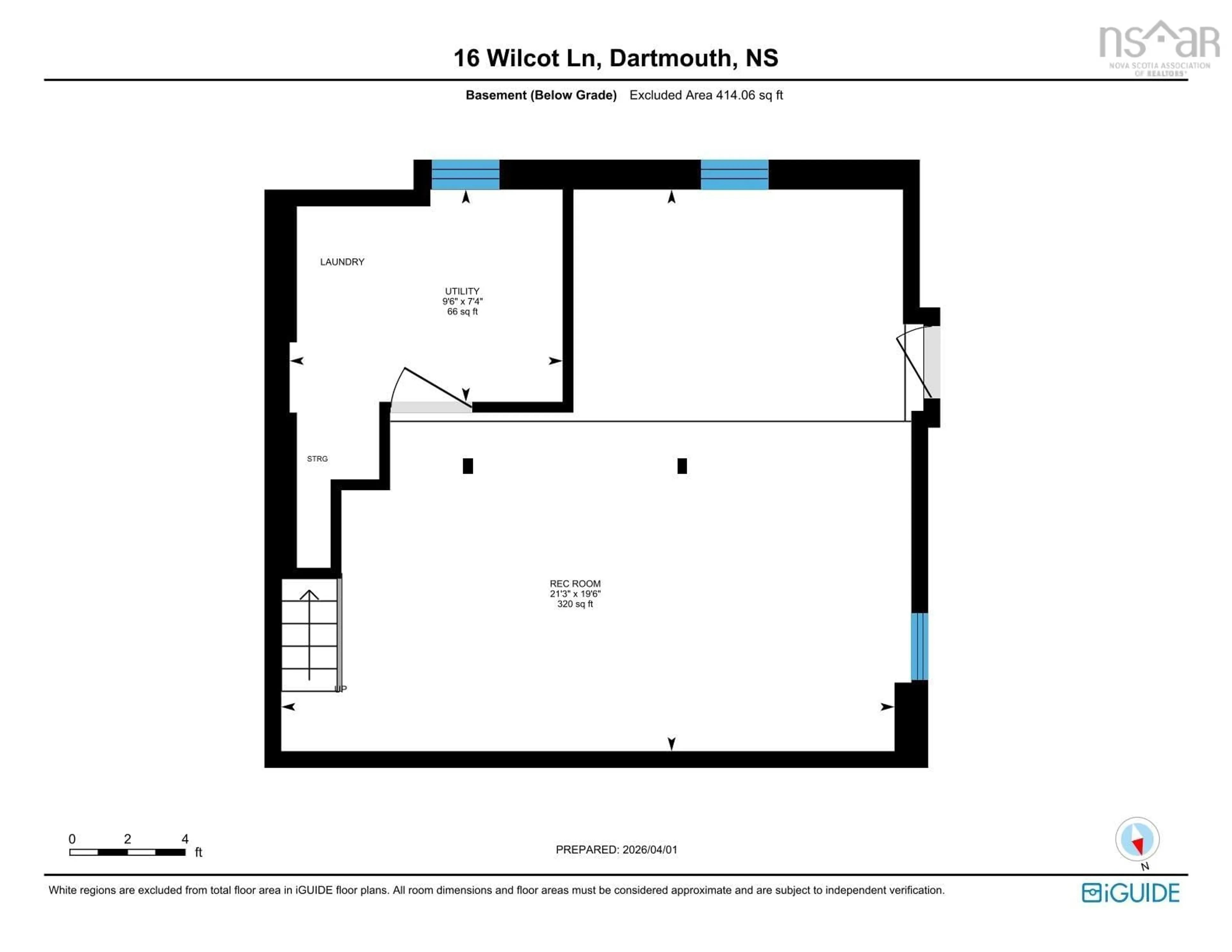 Floor plan for 16 Wilcot Lane, Dartmouth Nova Scotia B2X 1L2