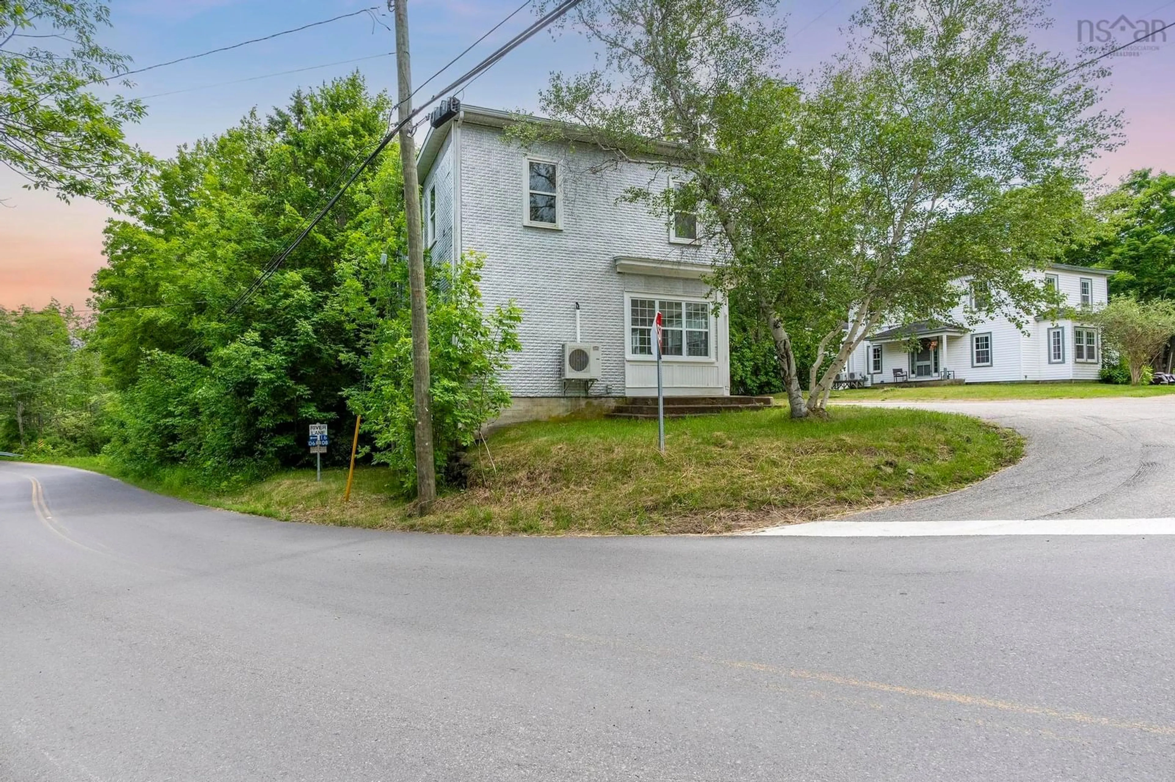 A pic from outside/outdoor area/front of a property/back of a property/a pic from drone, street for 80 Nictaux Falls Rd, Nictaux Nova Scotia B0S 1P0