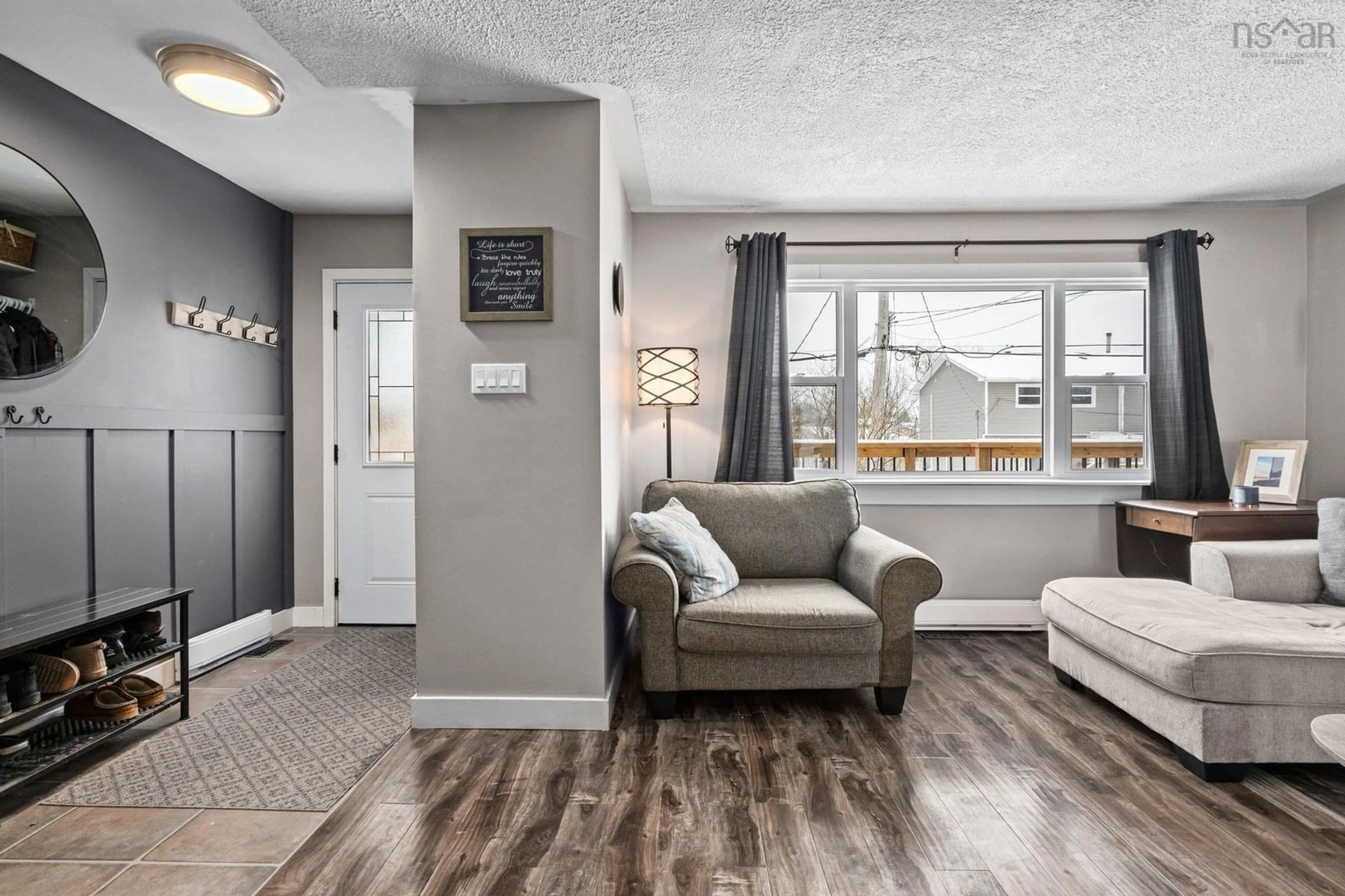 Living room with furniture, unknown for 20 Steed Crt, Dartmouth Nova Scotia B2W 3Y8