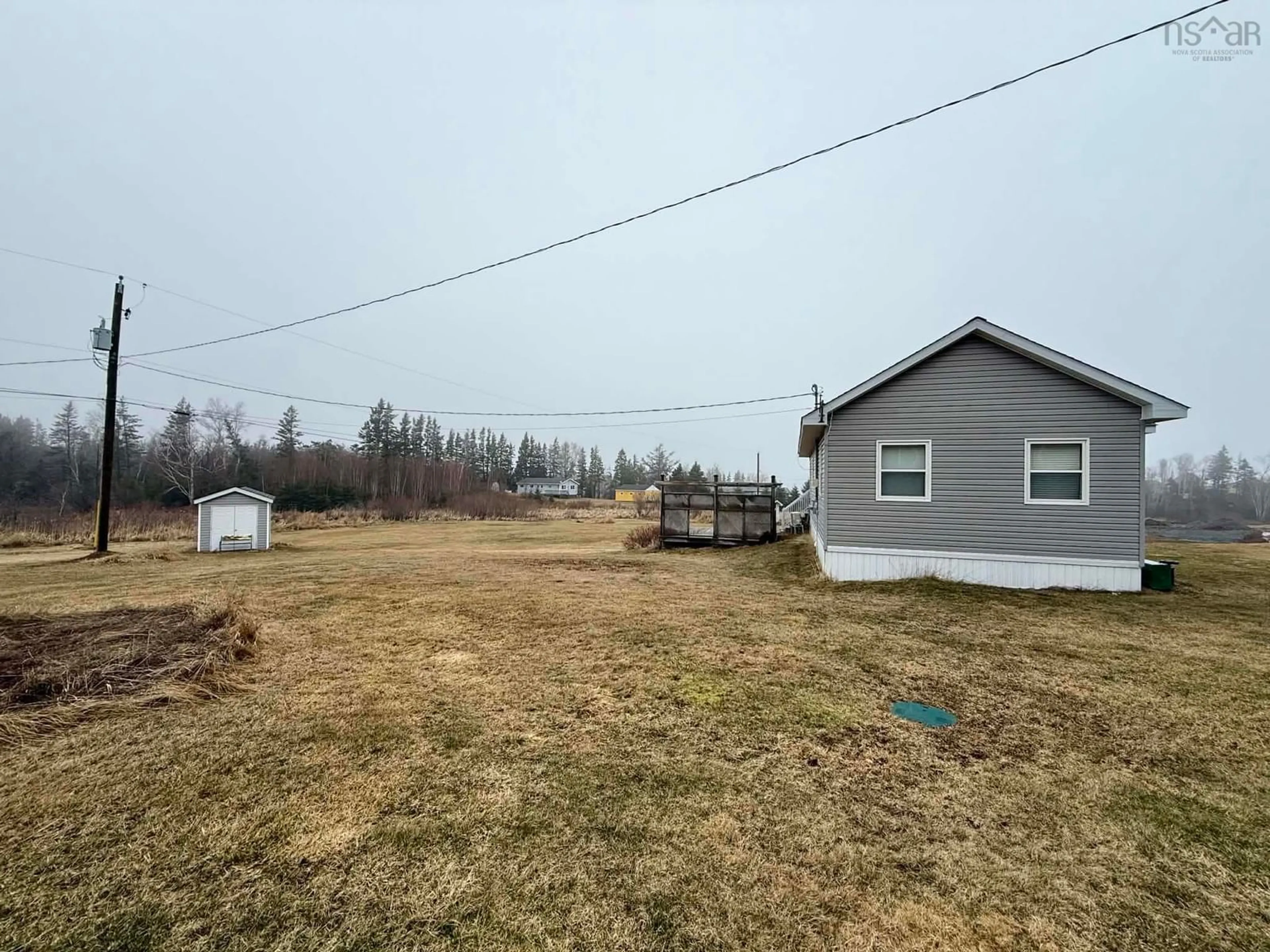 A pic from outside/outdoor area/front of a property/back of a property/a pic from drone, unknown for 39 Heron Drive, Caribou River Nova Scotia B0K 1H0