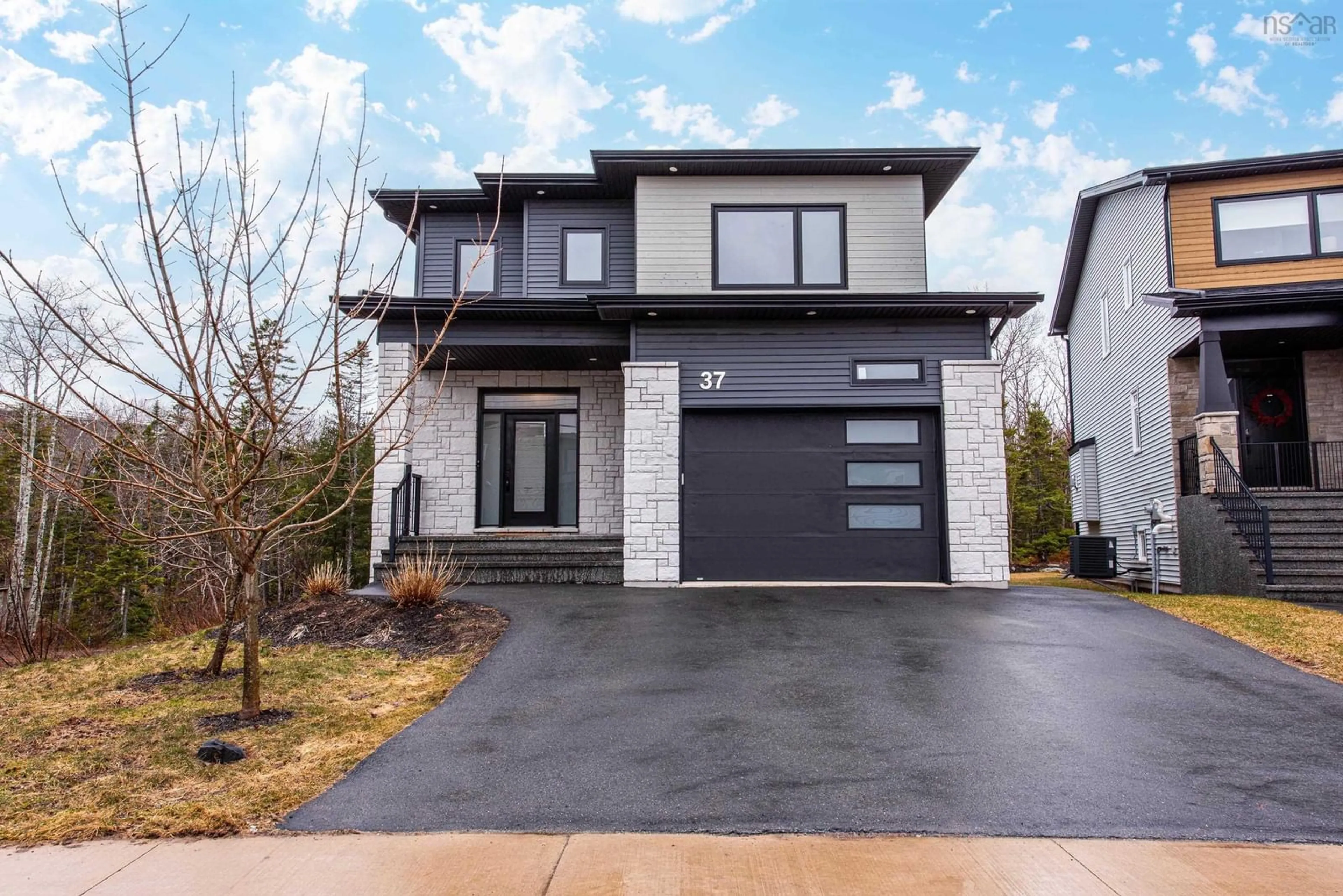 Home with brick exterior material, street for 37 Samaa Crt, Bedford Nova Scotia B4B 0Y5