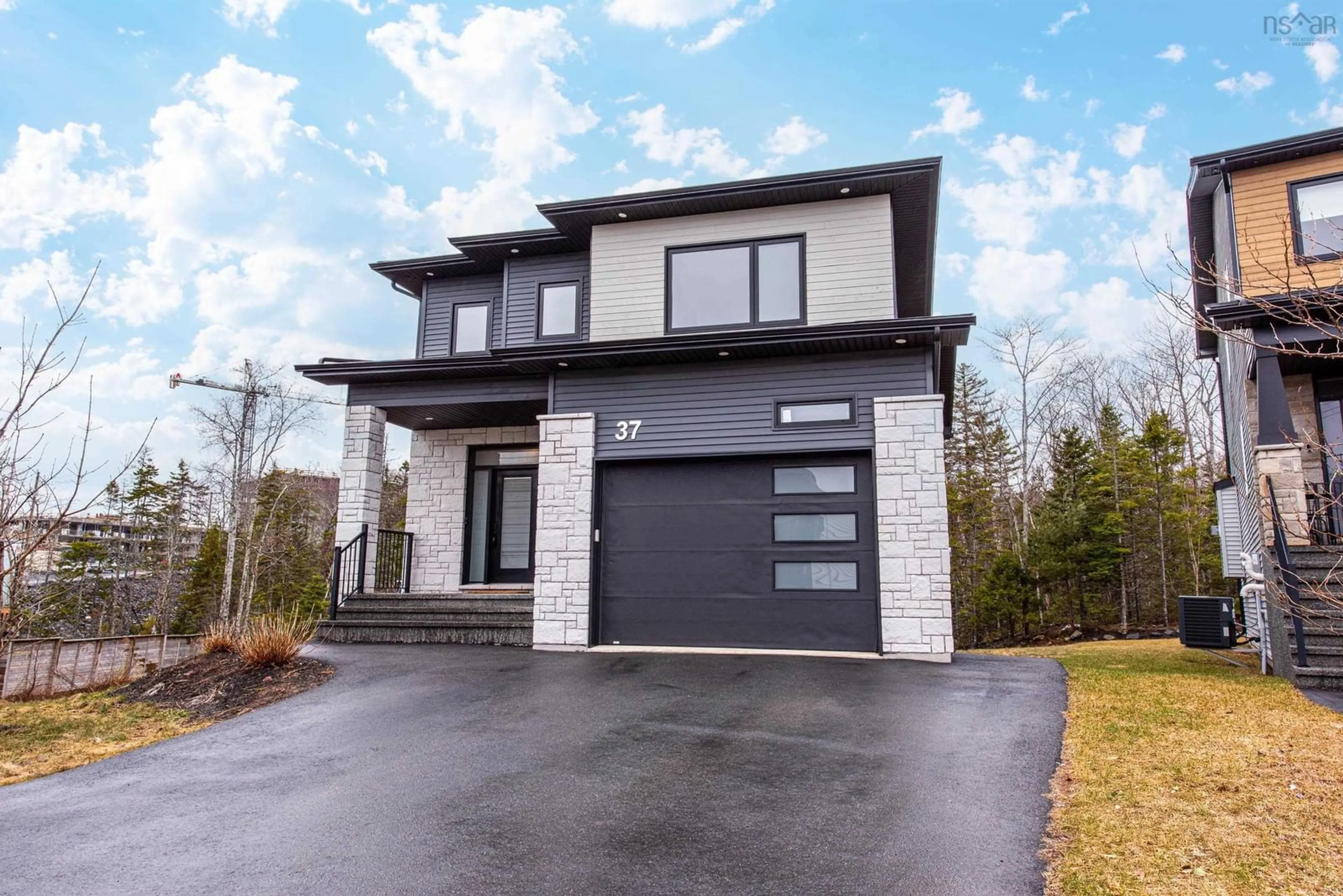 Home with brick exterior material, street for 37 Samaa Crt, Bedford Nova Scotia B4B 0Y5