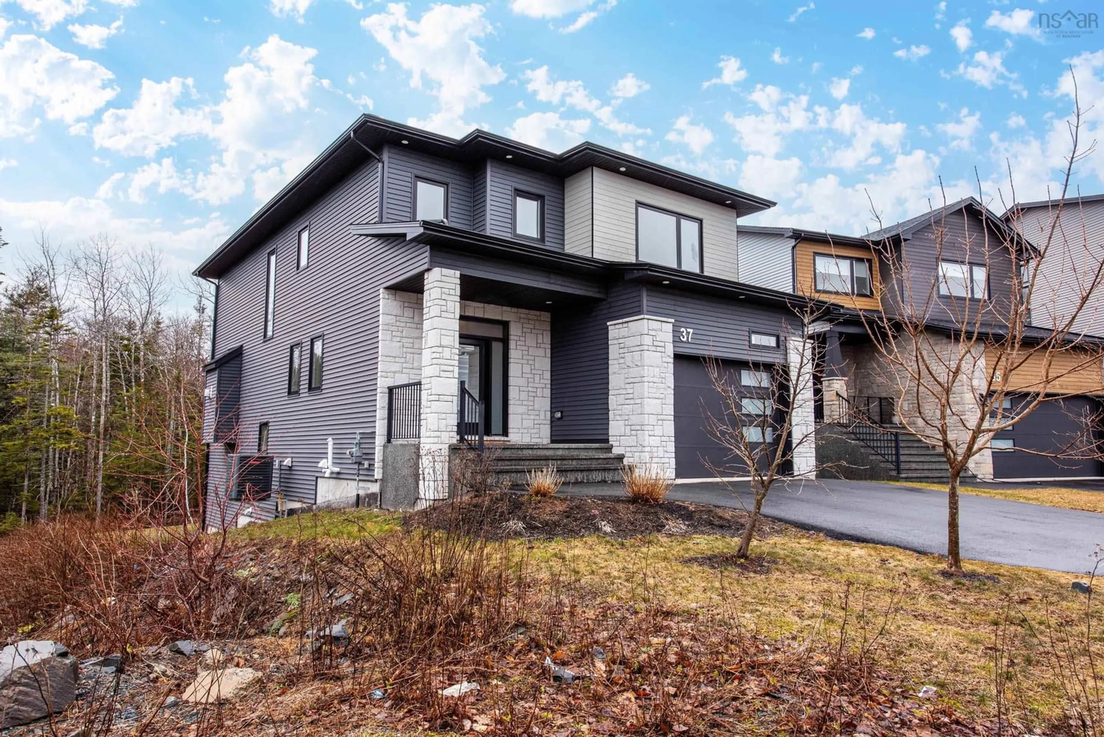 Home with brick exterior material, street for 37 Samaa Crt, Bedford Nova Scotia B4B 0Y5