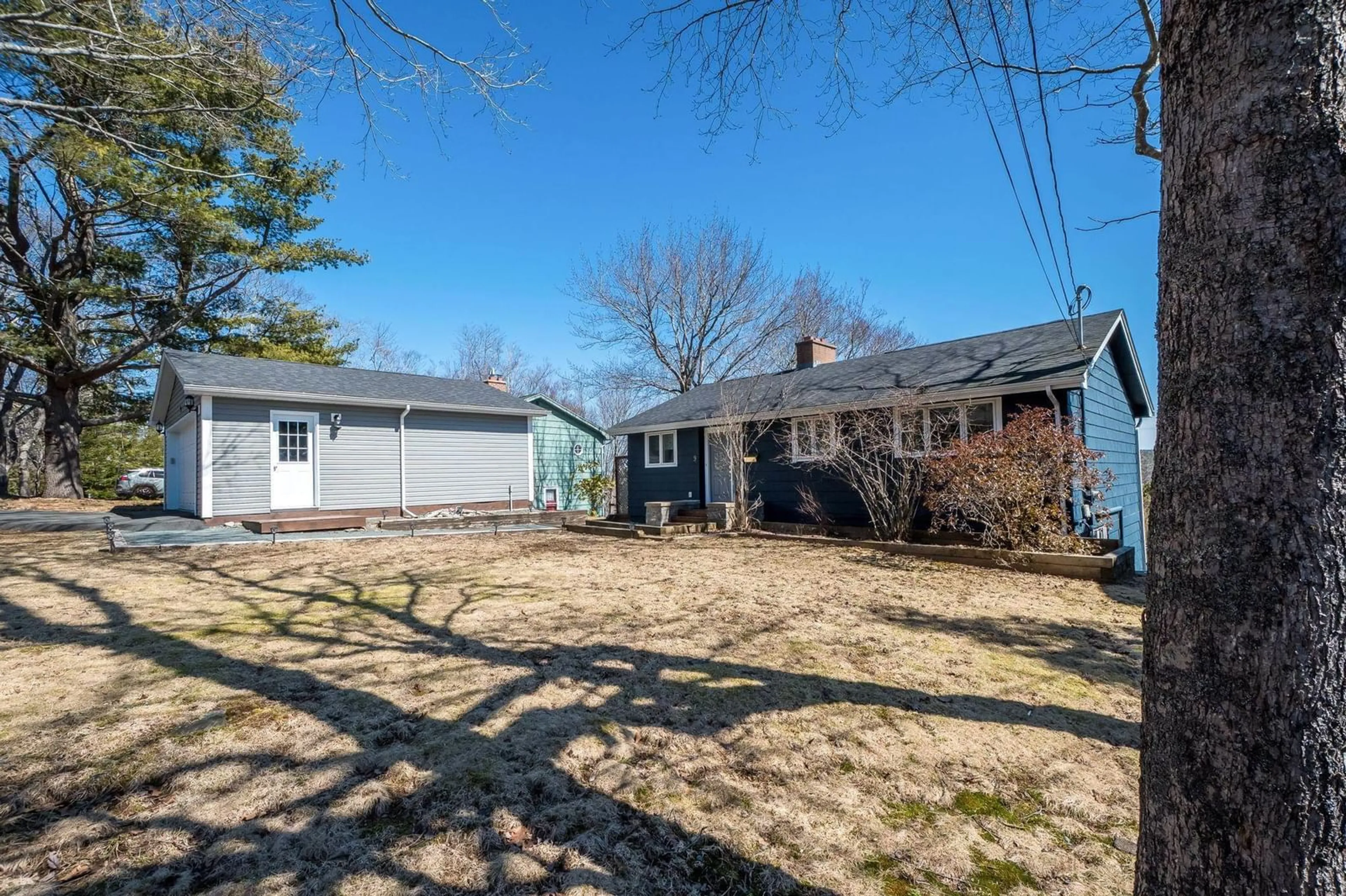 A pic from outside/outdoor area/front of a property/back of a property/a pic from drone, street for 9 Campbell Dr, Bedford Nova Scotia B4A 1N7