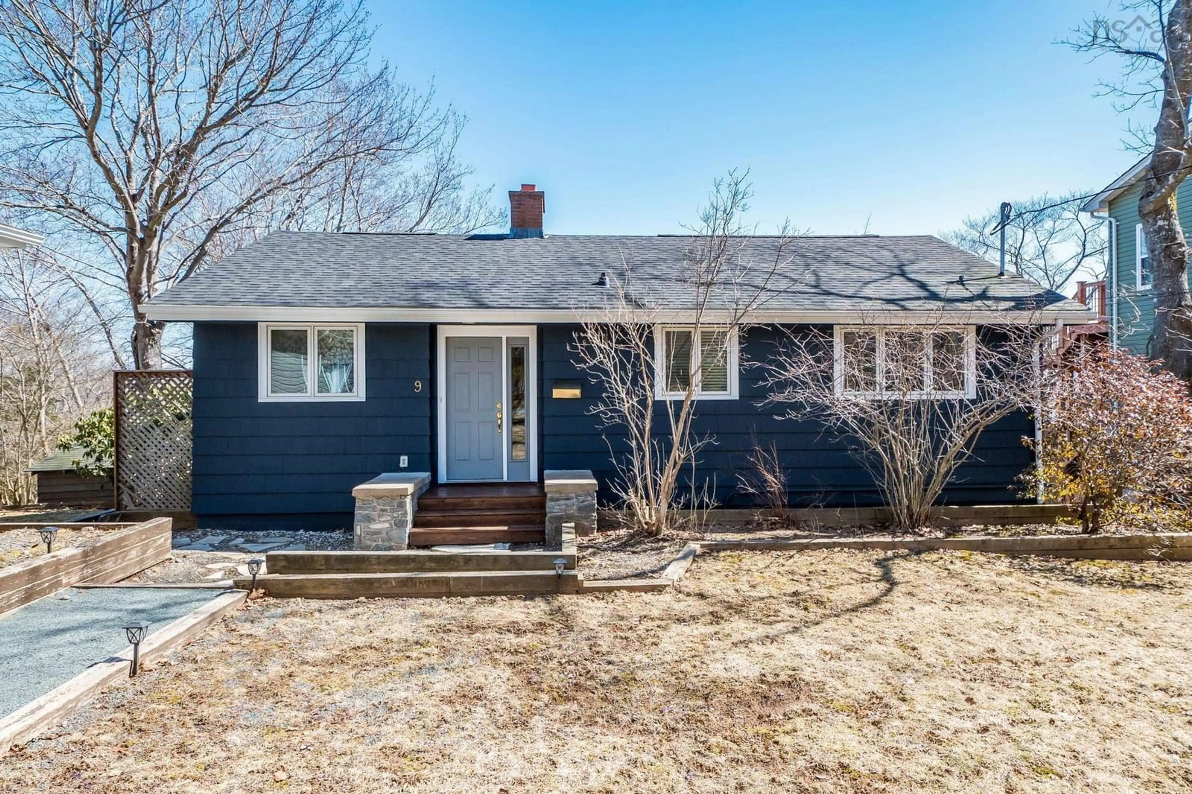 A pic from outside/outdoor area/front of a property/back of a property/a pic from drone, street for 9 Campbell Dr, Bedford Nova Scotia B4A 1N7