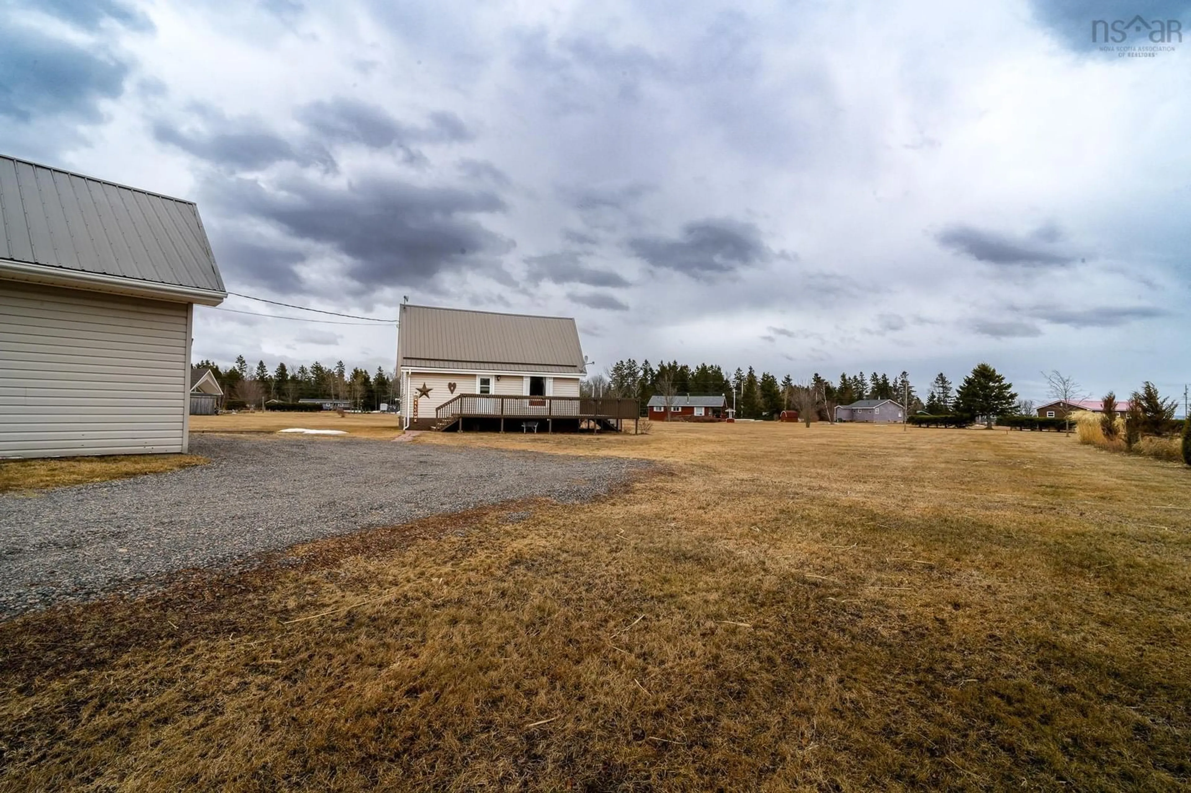 A pic from outside/outdoor area/front of a property/back of a property/a pic from drone, mountain view for 275 Five Houses Rd, Five Houses Nova Scotia B0M 1B0