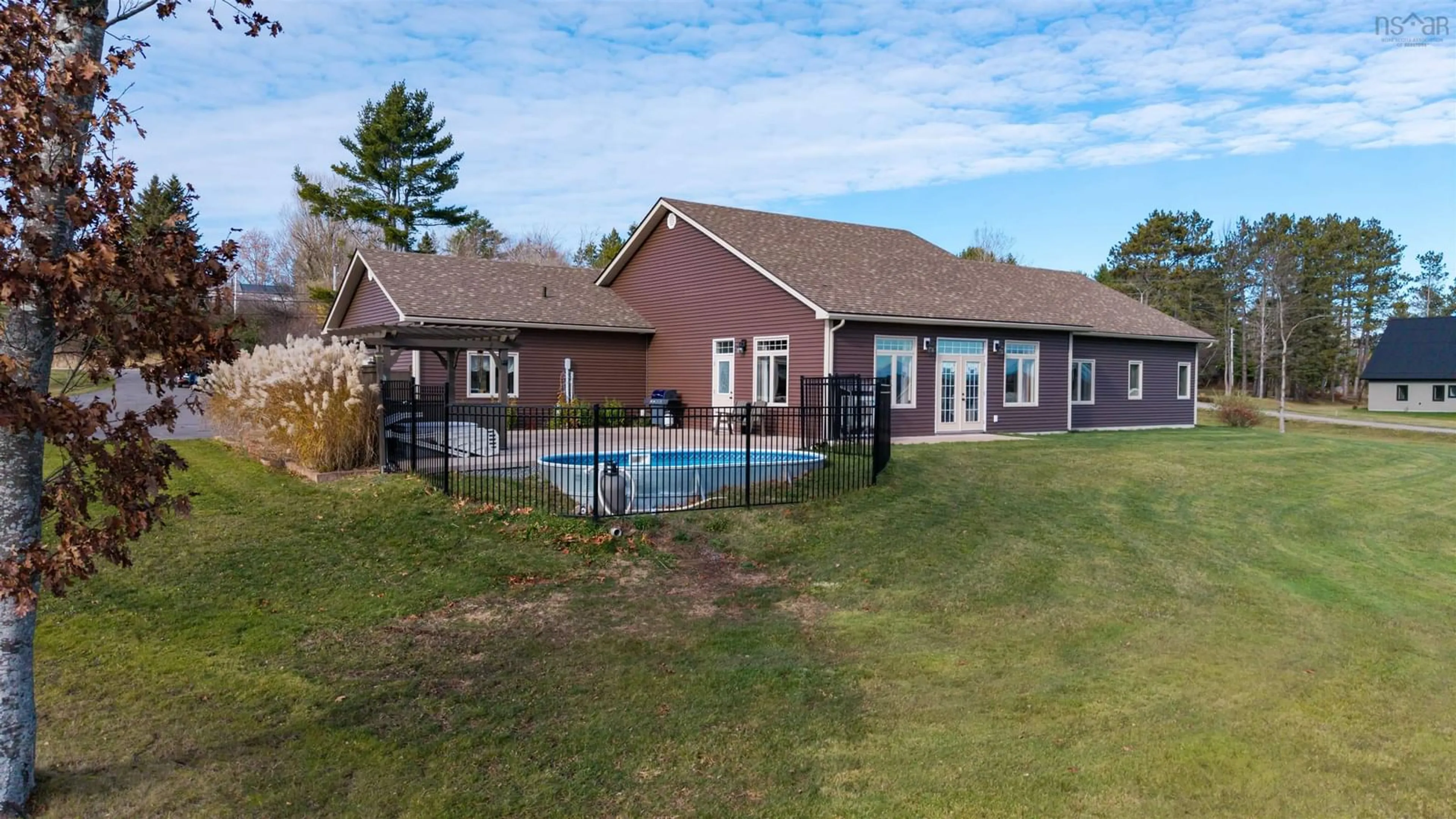 A pic from outside/outdoor area/front of a property/back of a property/a pic from drone, water/lake/river/ocean view for 2162 Highway 376, Lyons Brook Nova Scotia B0K 1H0