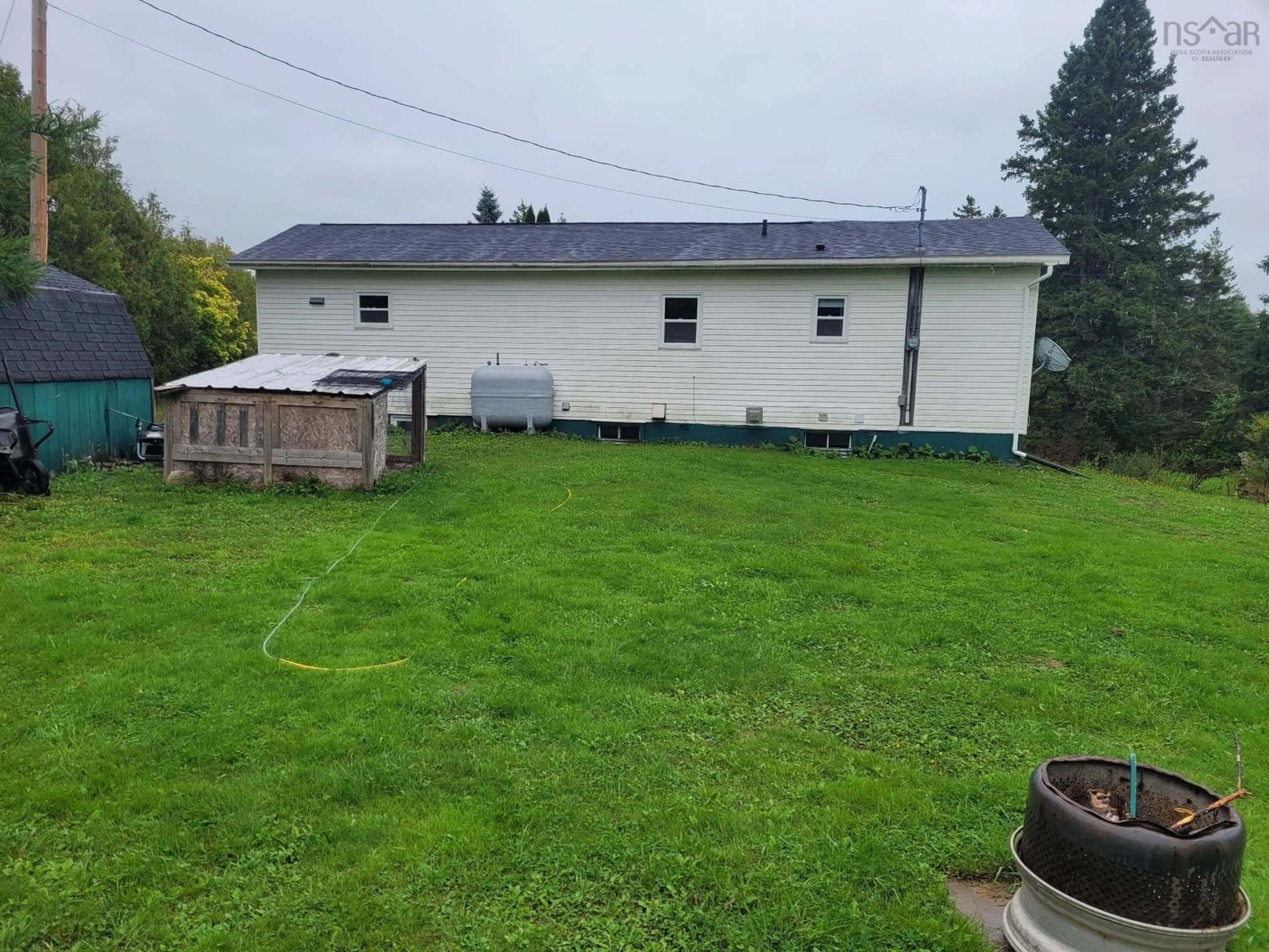 A pic from outside/outdoor area/front of a property/back of a property/a pic from drone, unknown for 863 Addington Forks Road, Addington Forks Nova Scotia B2G 2K8