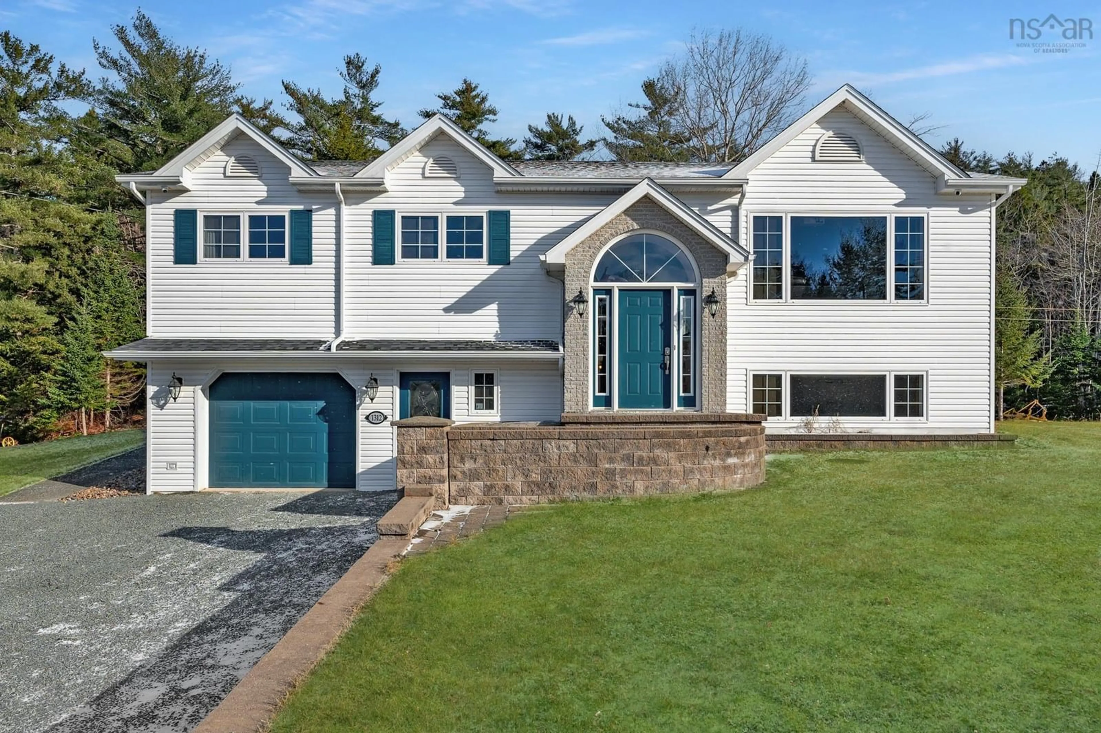 Home with vinyl exterior material, street for 1312 Waverley Rd, Waverley Nova Scotia B2R 1W5