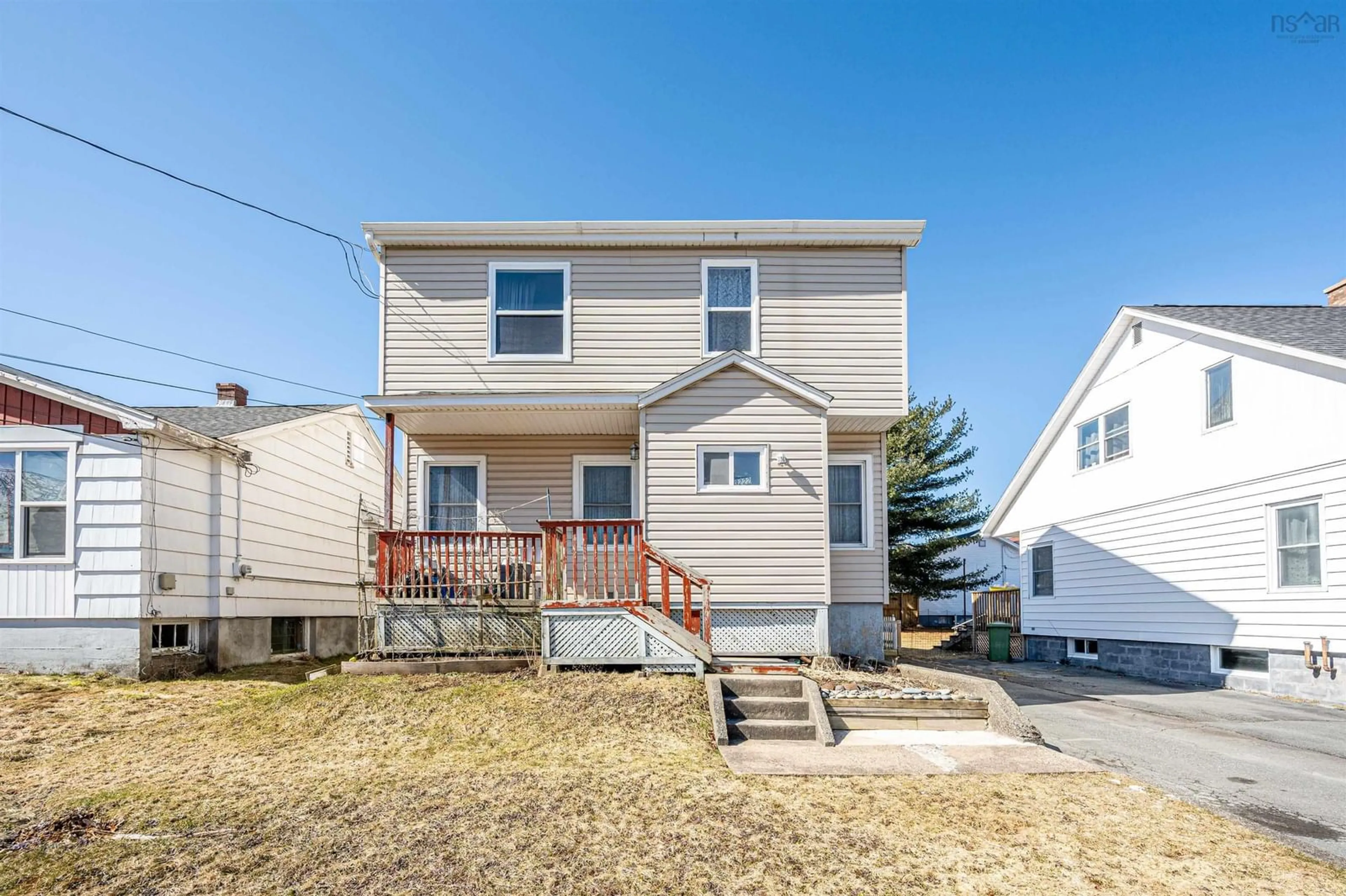 Home with vinyl exterior material, street for 3222 Micmac St, Halifax Nova Scotia B3L 3W4