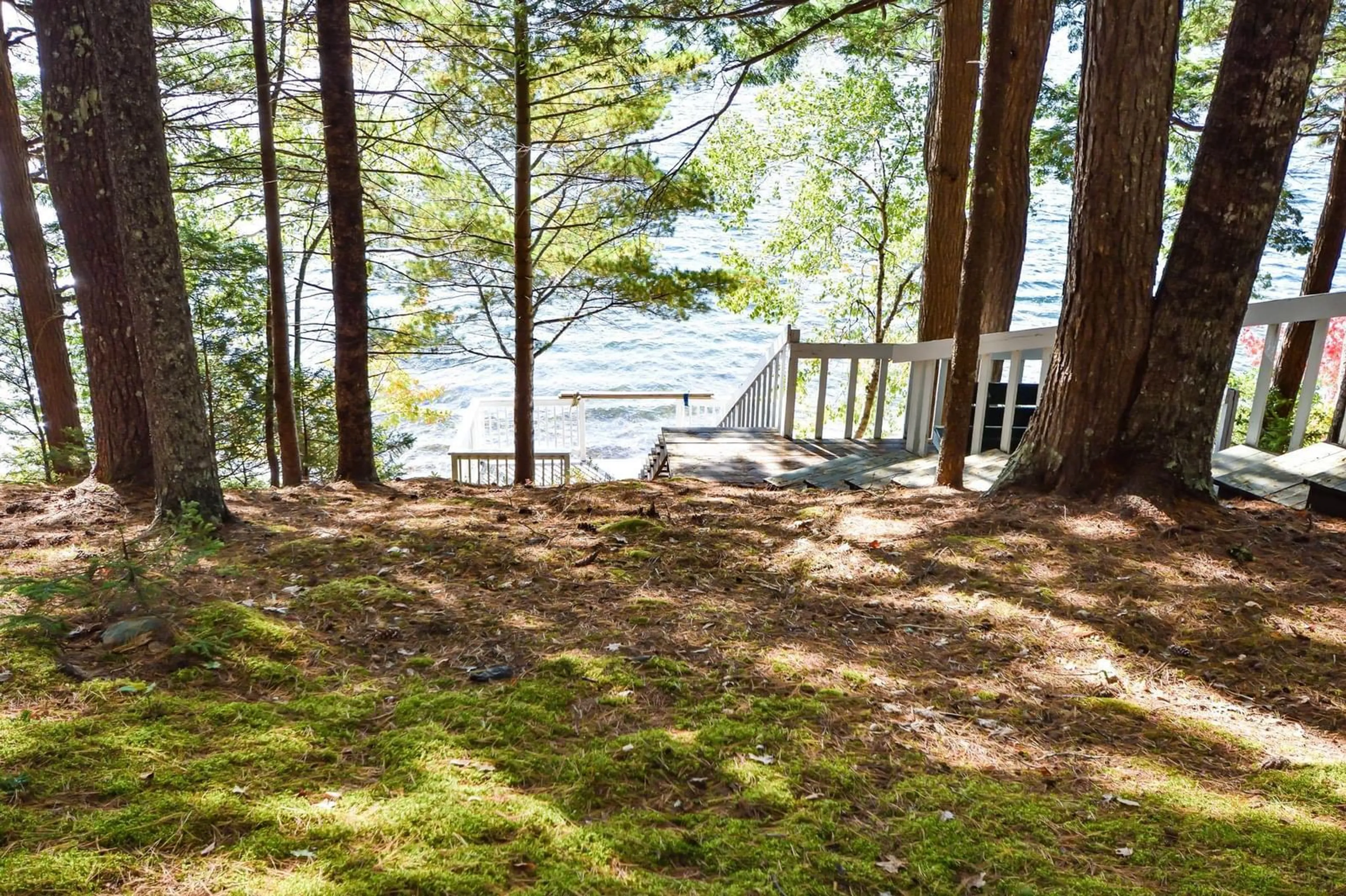 Patio, water/lake/river/ocean view for 539 Canoe Island Rd, Middle New Cornwall Nova Scotia B0J 2E0