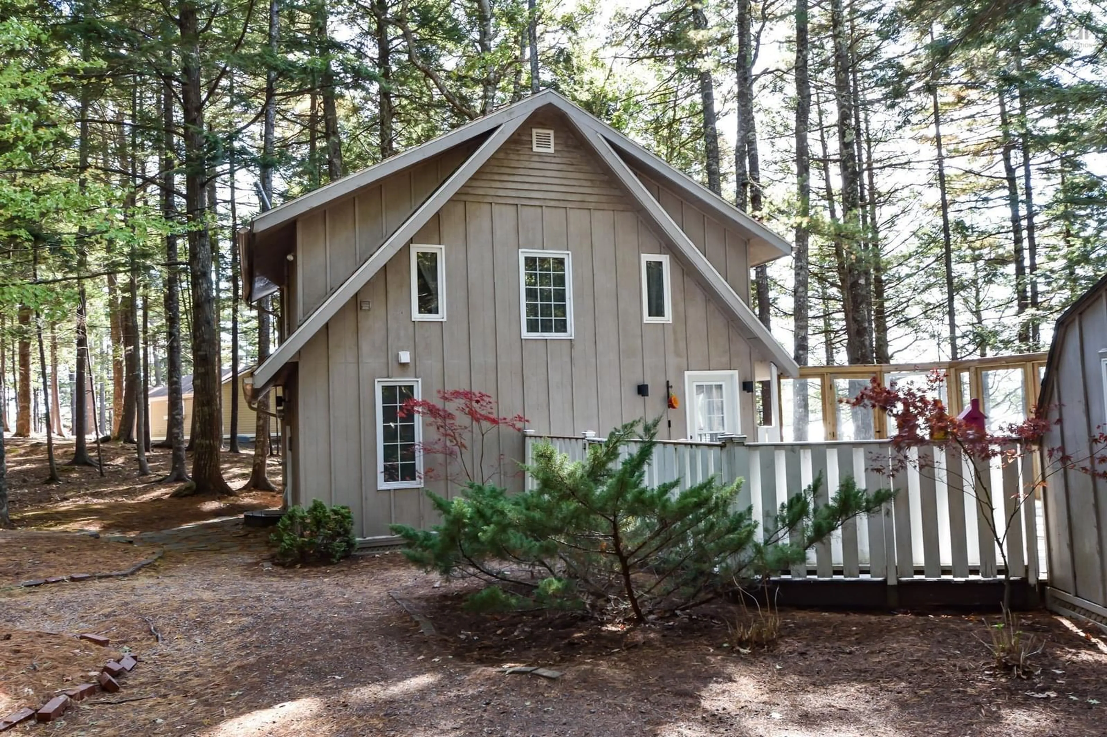Home with vinyl exterior material, forest/trees view for 539 Canoe Island Rd, Middle New Cornwall Nova Scotia B0J 2E0