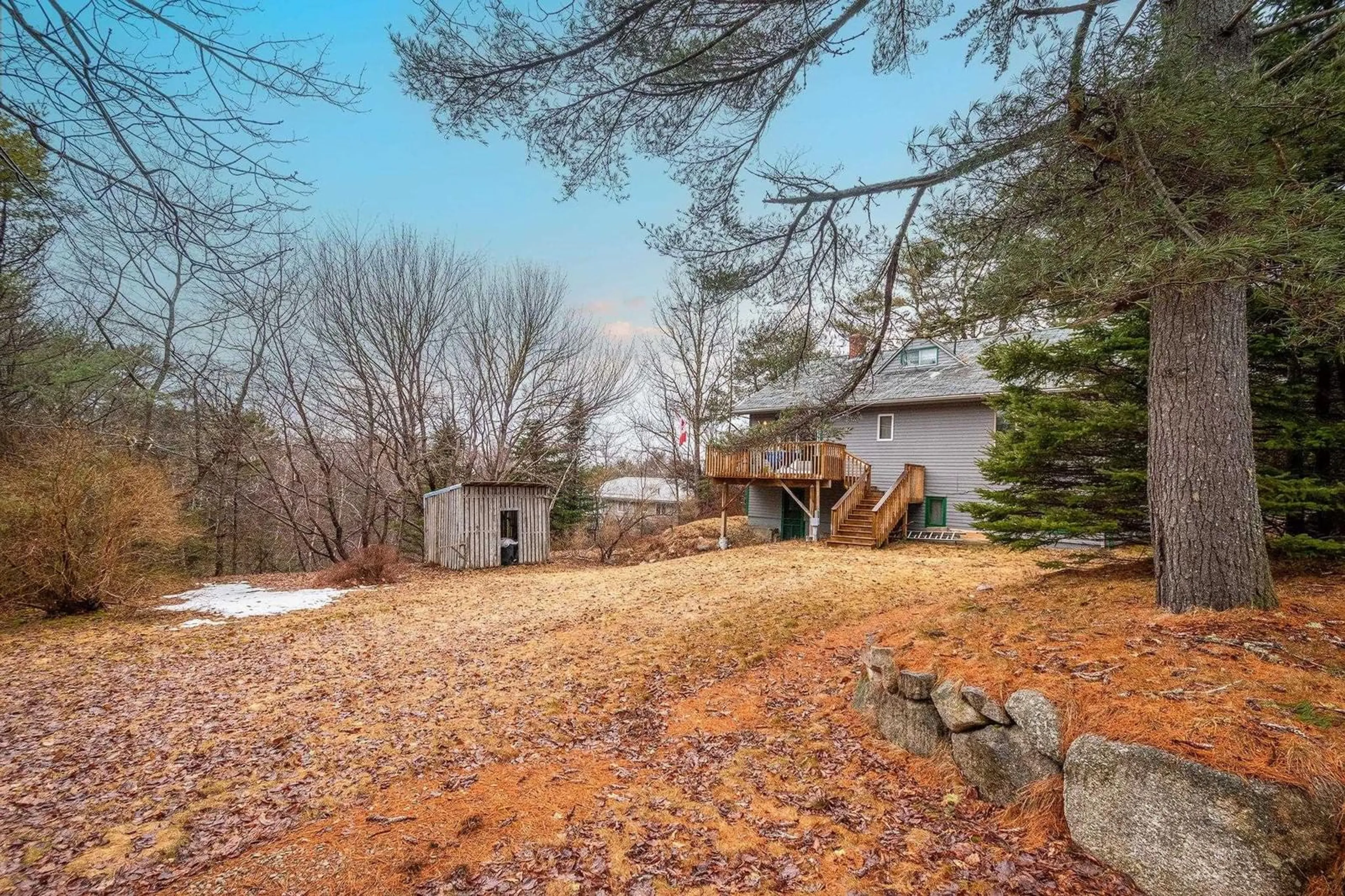 A pic from outside/outdoor area/front of a property/back of a property/a pic from drone, unknown for 323 Conrads Rd, Hubbards Nova Scotia B0J 1T0