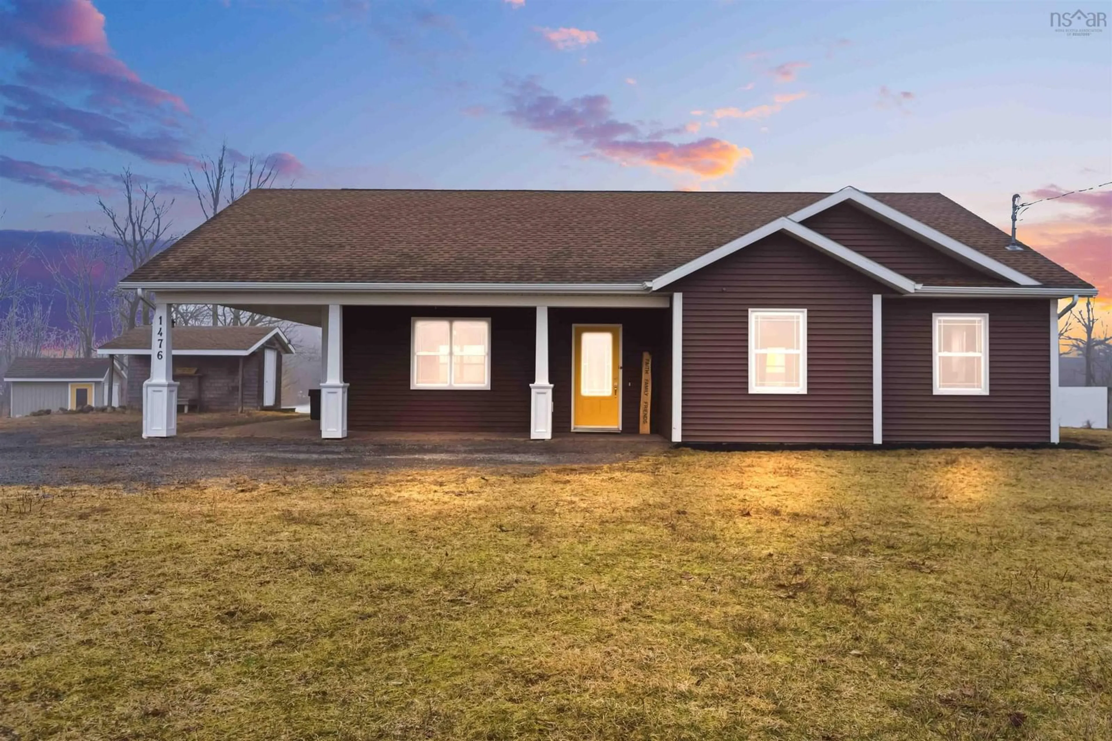 Home with vinyl exterior material, building for 1476 Highway 360, Garland Nova Scotia B0P 1E0