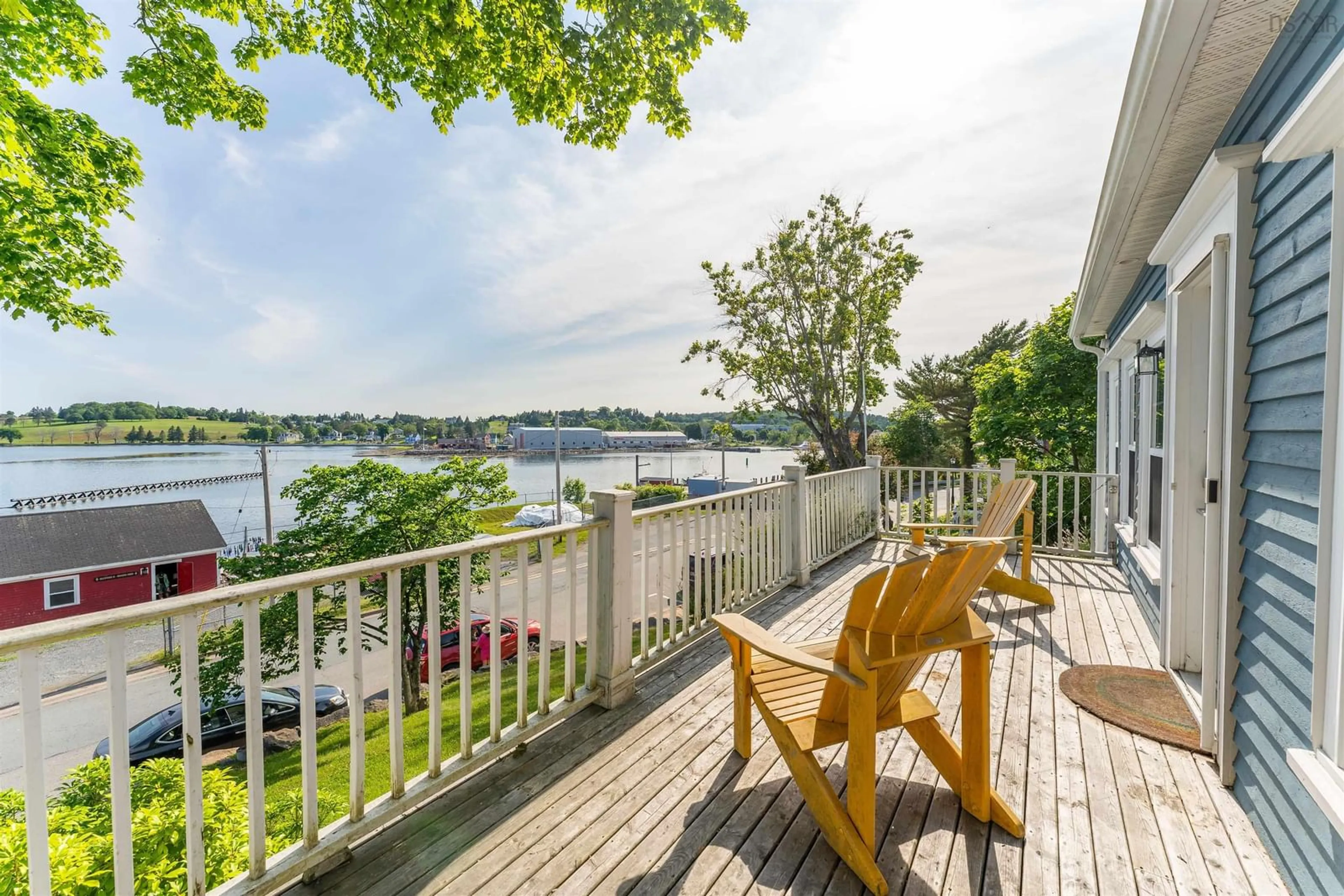 Patio, water/lake/river/ocean view for 44 Montague St, Lunenburg Nova Scotia B0J 2C0