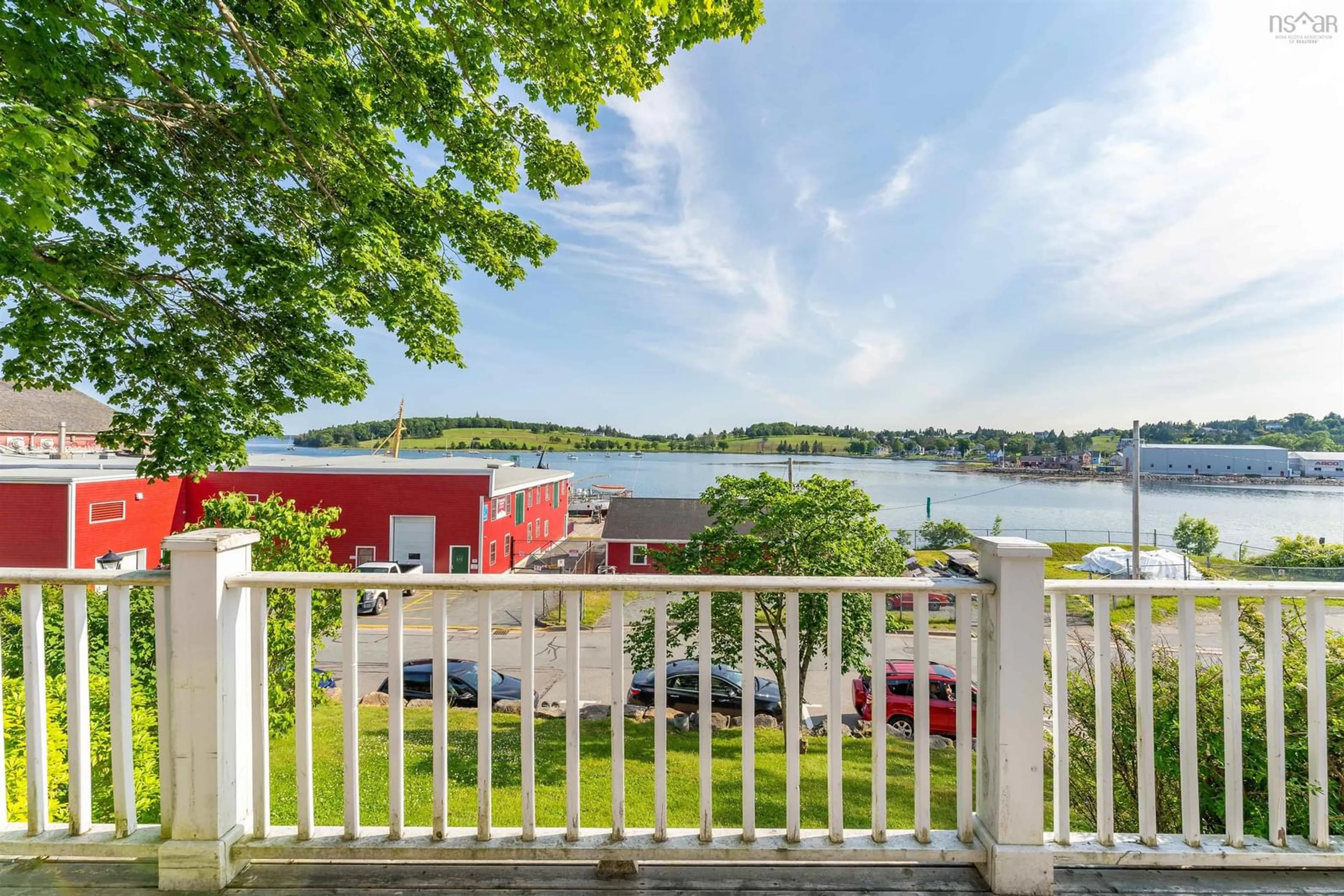 Patio, water/lake/river/ocean view for 44 Montague St, Lunenburg Nova Scotia B0J 2C0