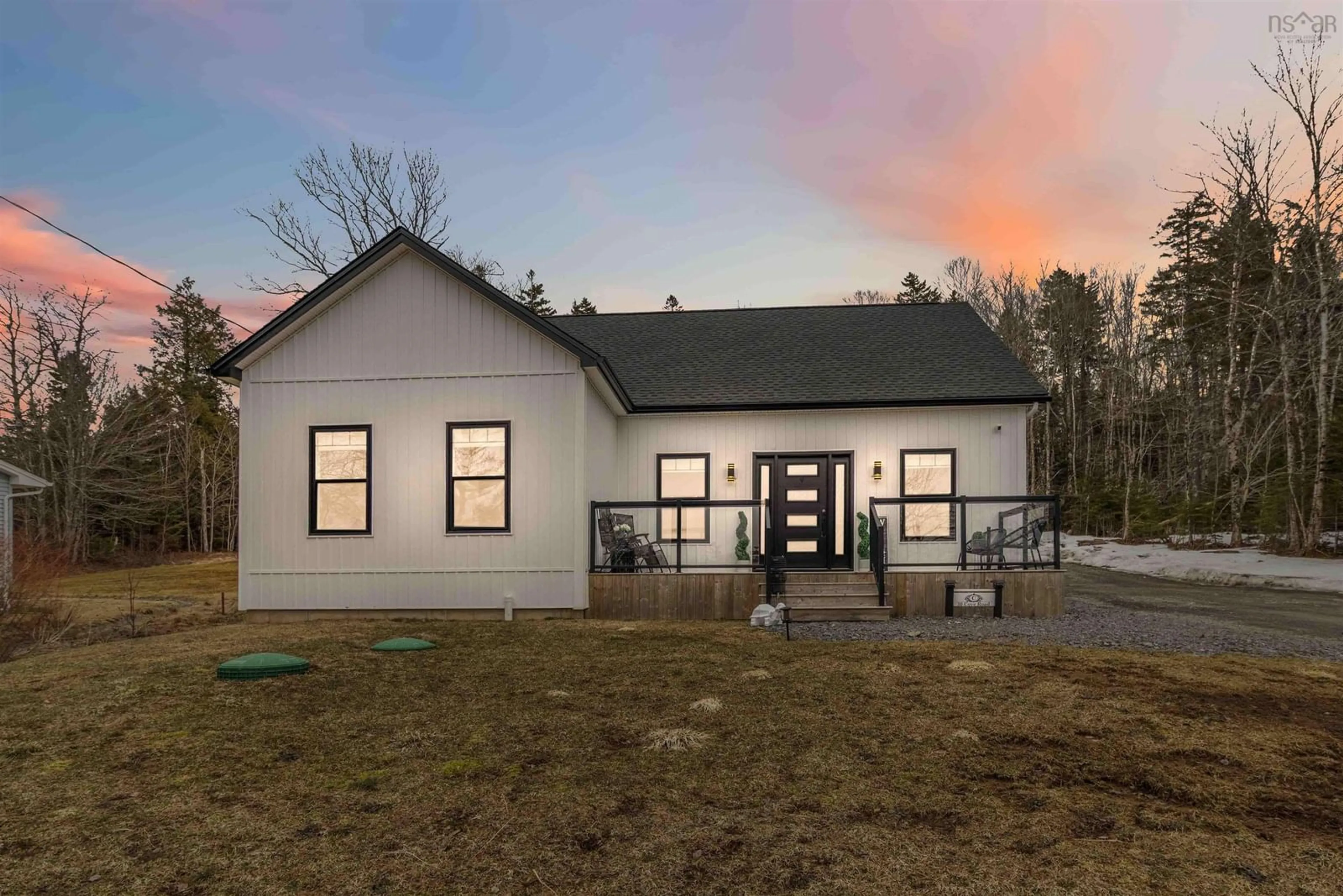 Home with vinyl exterior material, building for 30 Cove Rd, East Uniacke Nova Scotia B0N 1Z0