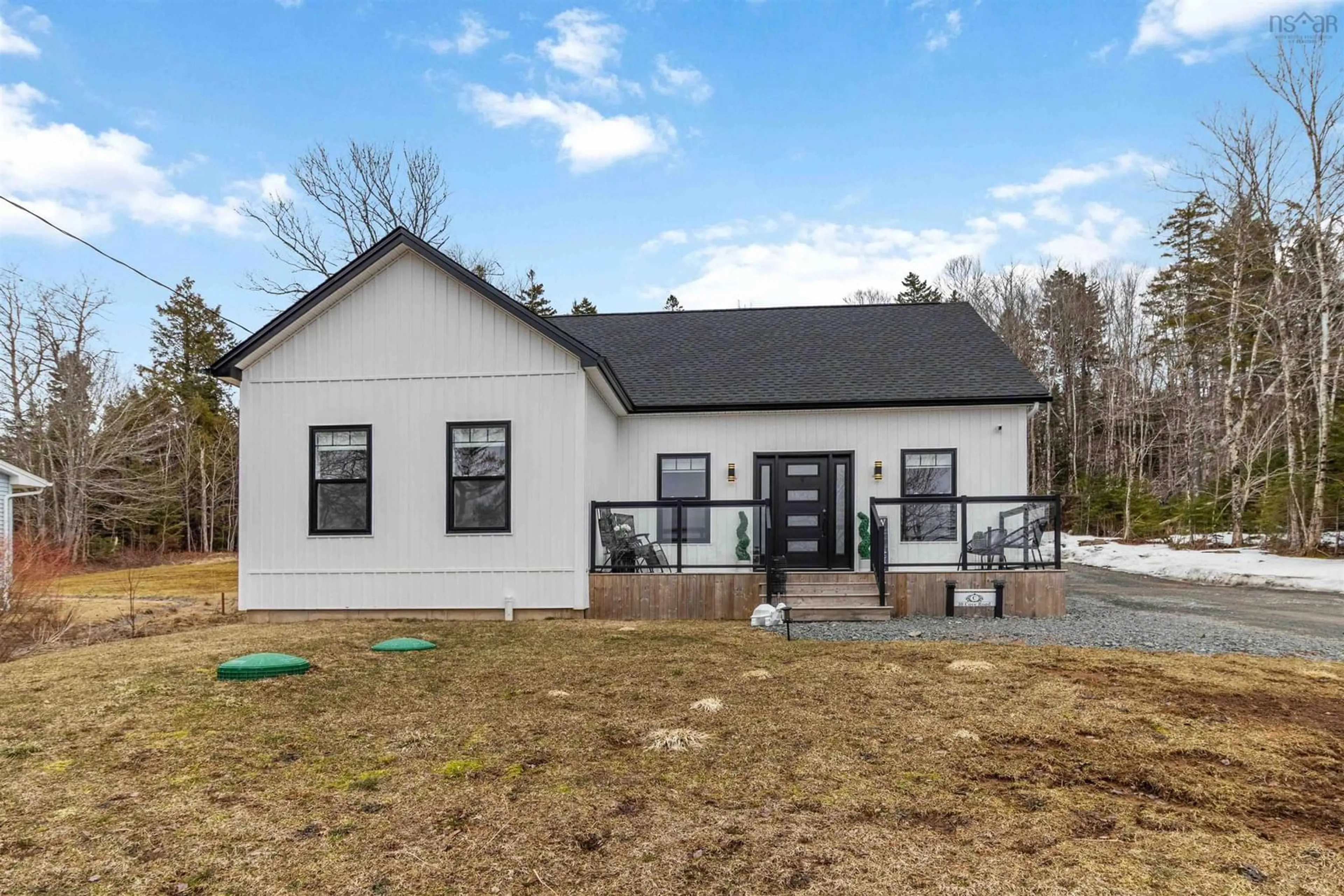 Home with vinyl exterior material, building for 30 Cove Rd, East Uniacke Nova Scotia B0N 1Z0