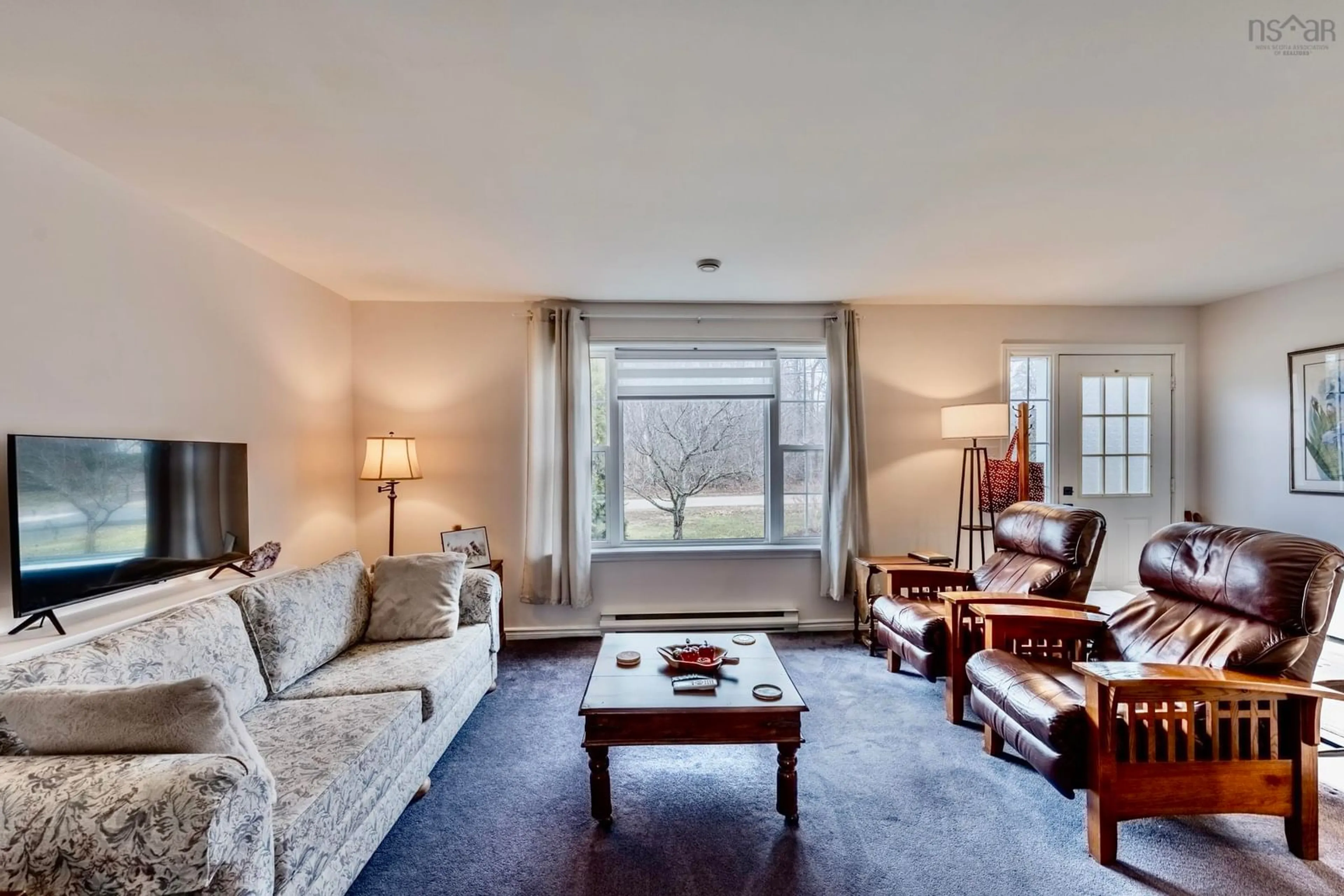 Living room with furniture, unknown for 46 Riverview Dr, Bridgetown Nova Scotia B0S 1C0