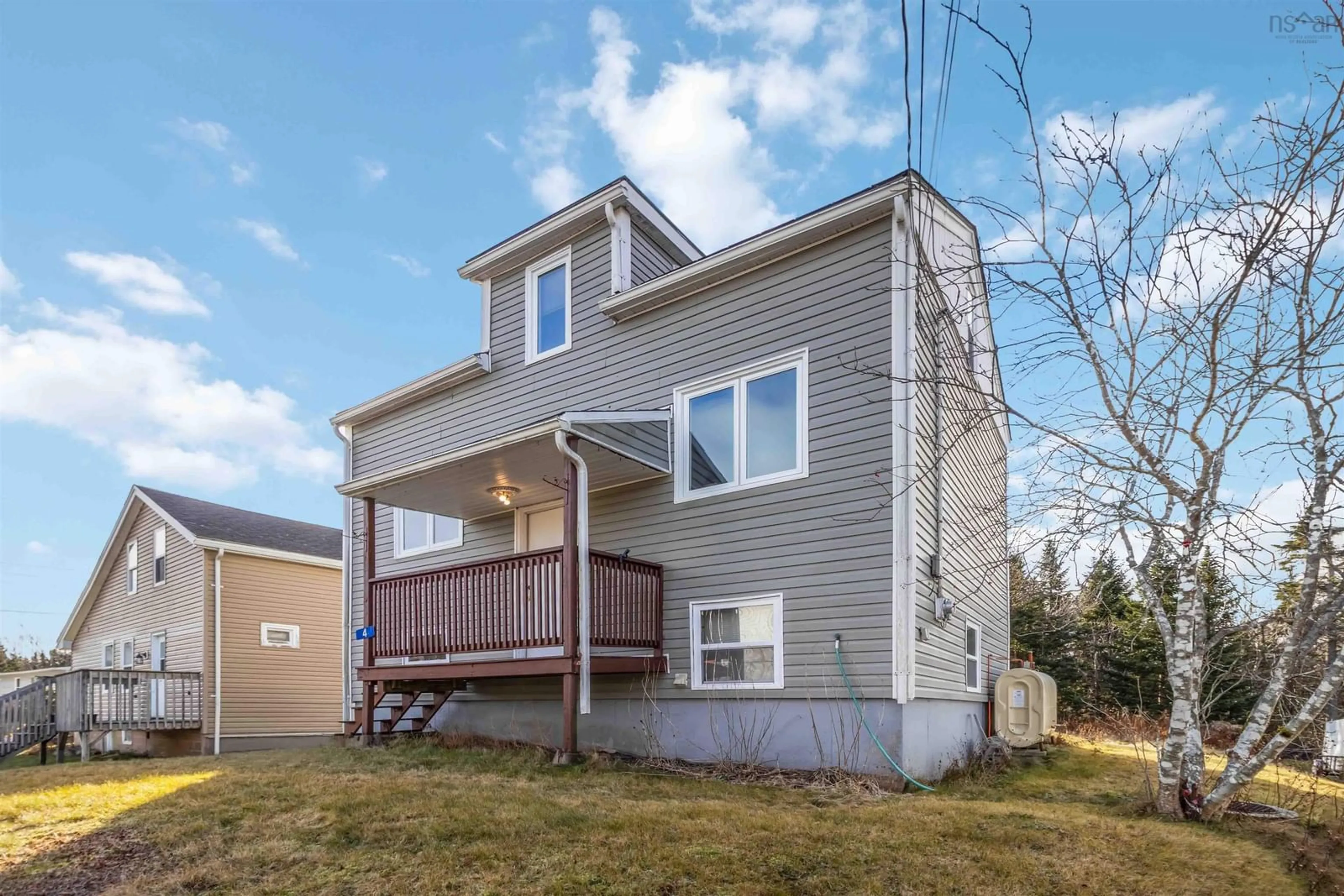 Home with vinyl exterior material, street for 4 Hayes St, Halifax Nova Scotia B3R 2B5