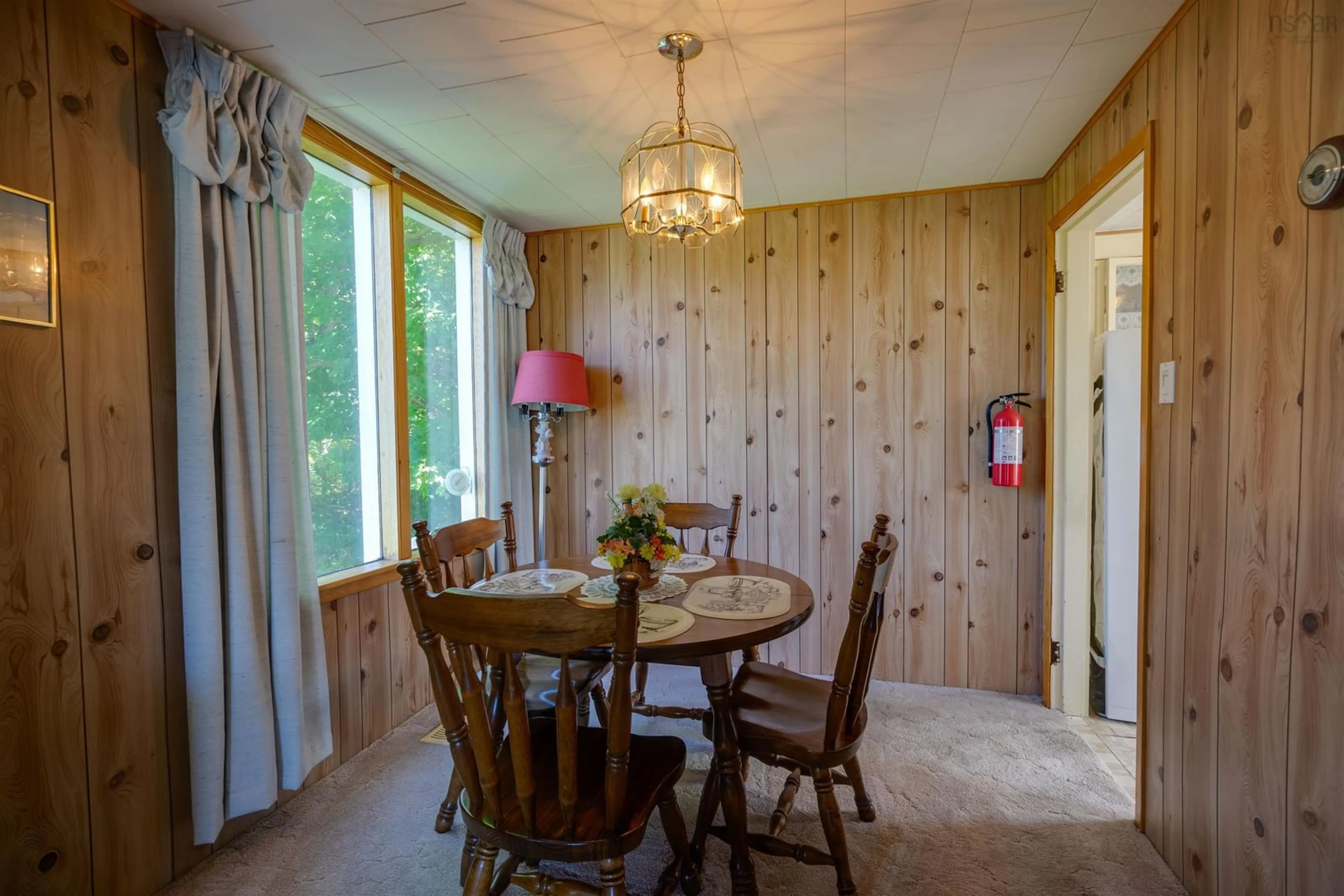 Dining room, wood/laminate floor for 3248 Highway 217, Tiverton Nova Scotia B0V 1G0