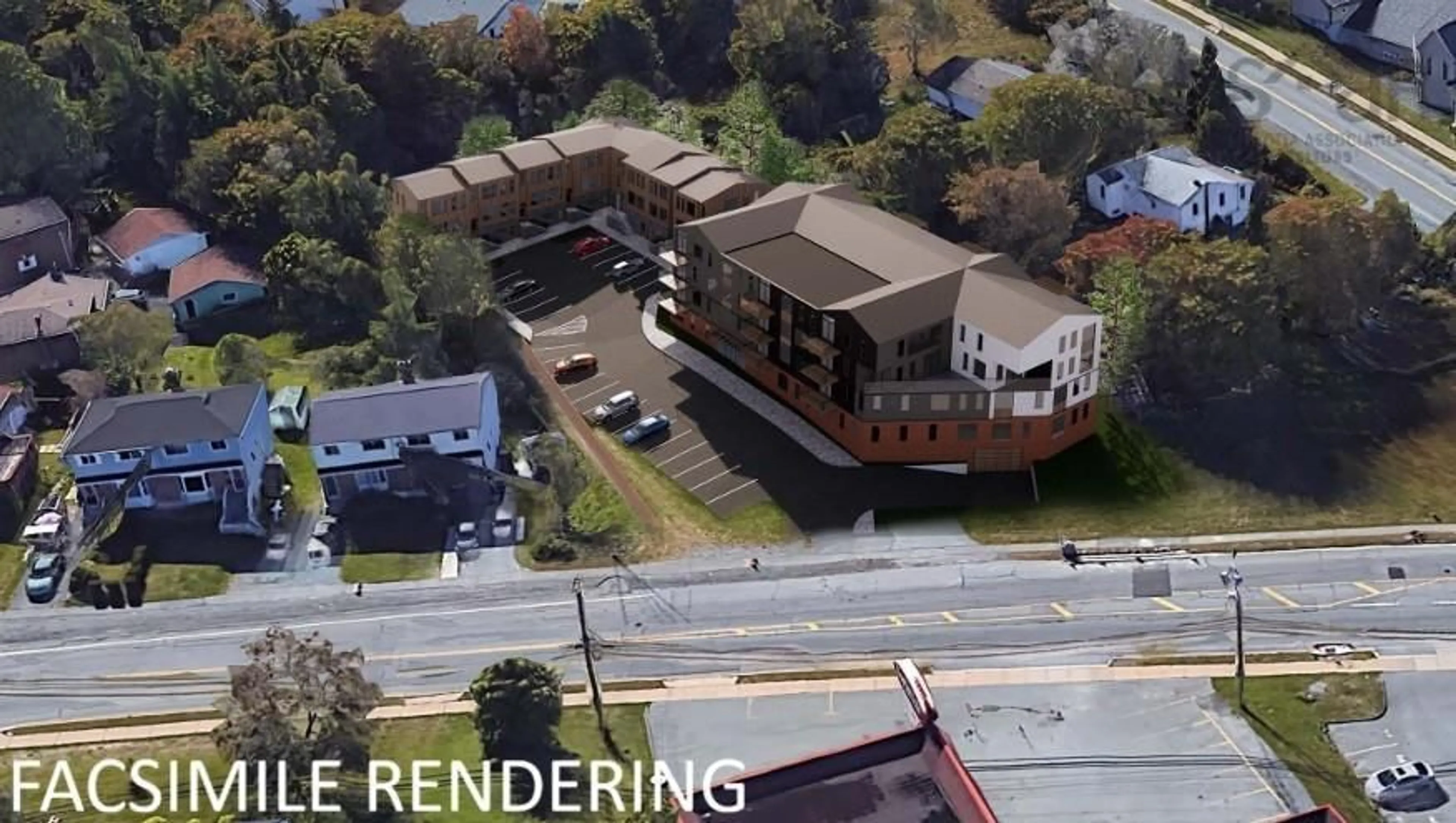 A pic from outside/outdoor area/front of a property/back of a property/a pic from drone, building for 1268 Cole Harbour Rd, Cole Harbour Nova Scotia B2V 1N3