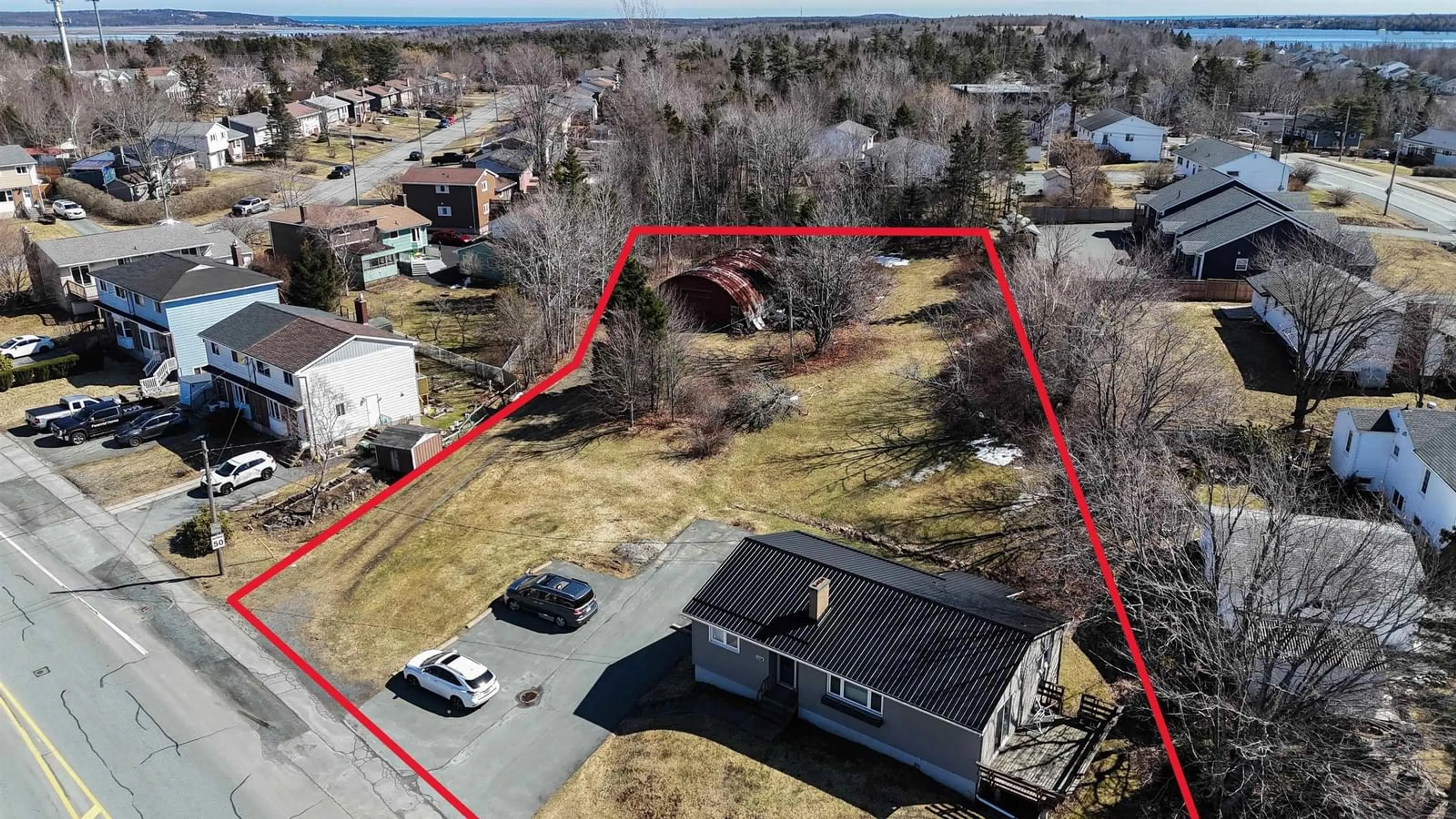 A pic from outside/outdoor area/front of a property/back of a property/a pic from drone, unknown for 1268 Cole Harbour Rd, Cole Harbour Nova Scotia B2V 1N3