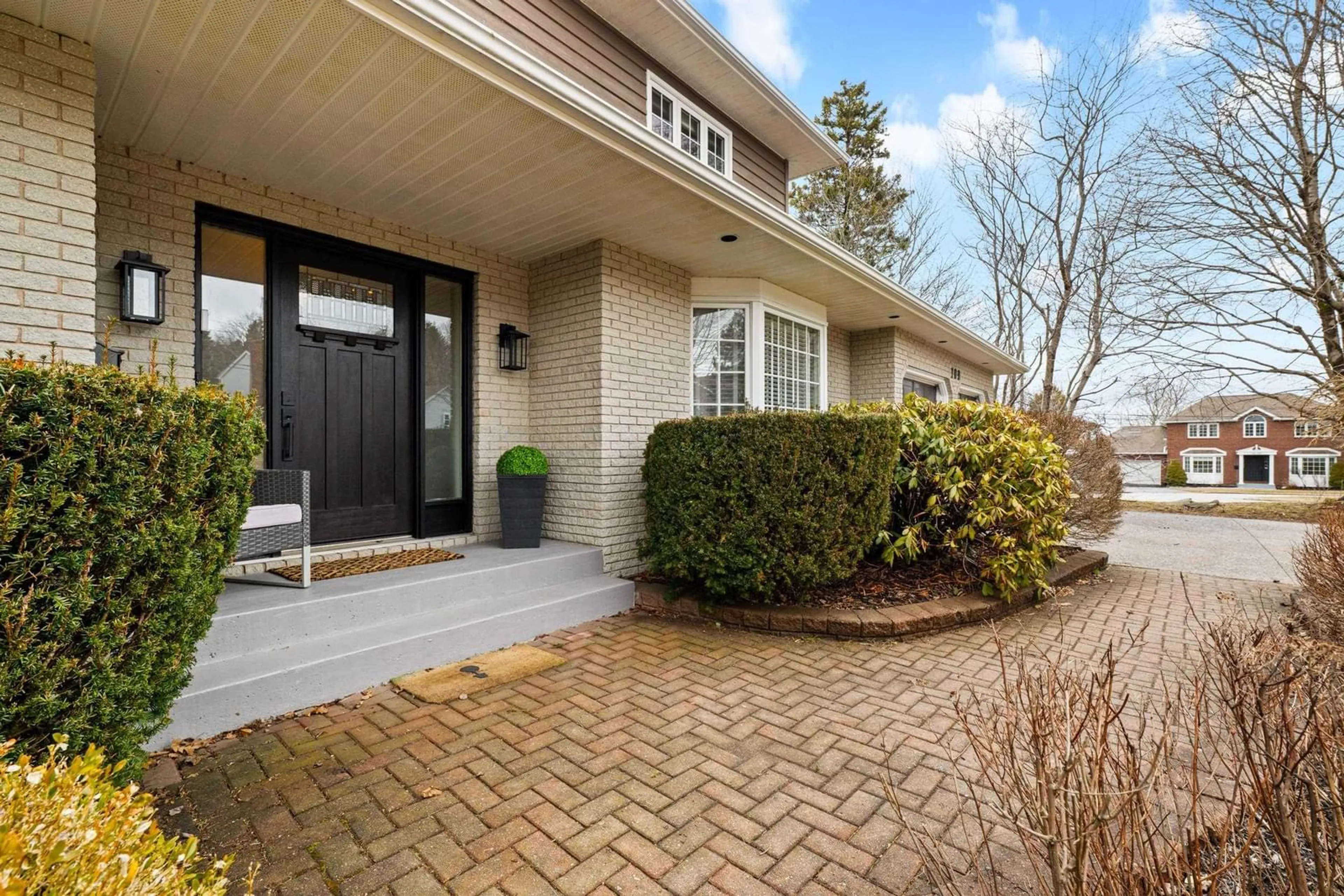 Home with brick exterior material, street for 109 Snowy Owl Dr, Bedford Nova Scotia B4A 3L4