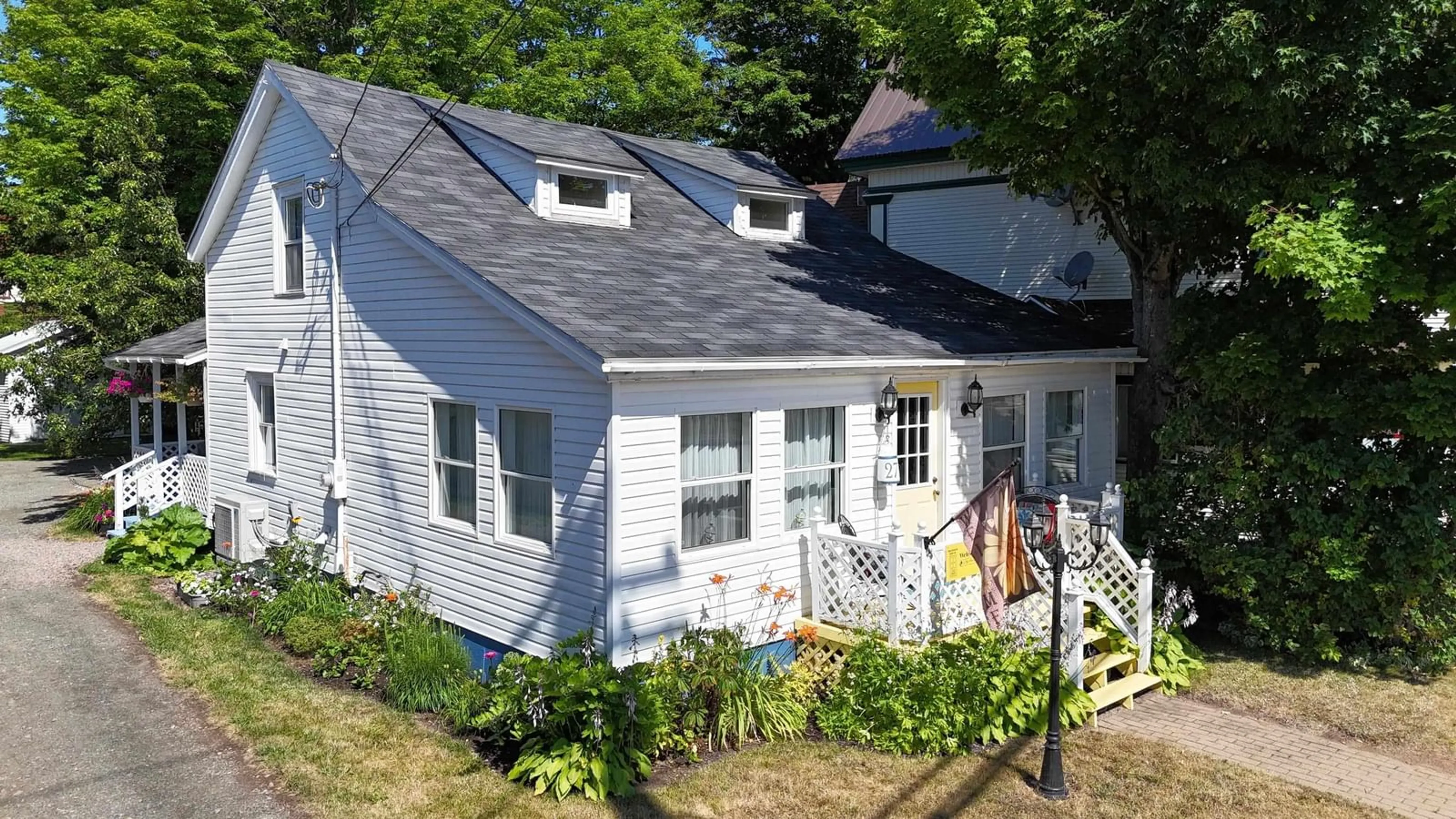 Home with vinyl exterior material, street for 273 Main St, Parrsboro Nova Scotia B0M 1S0