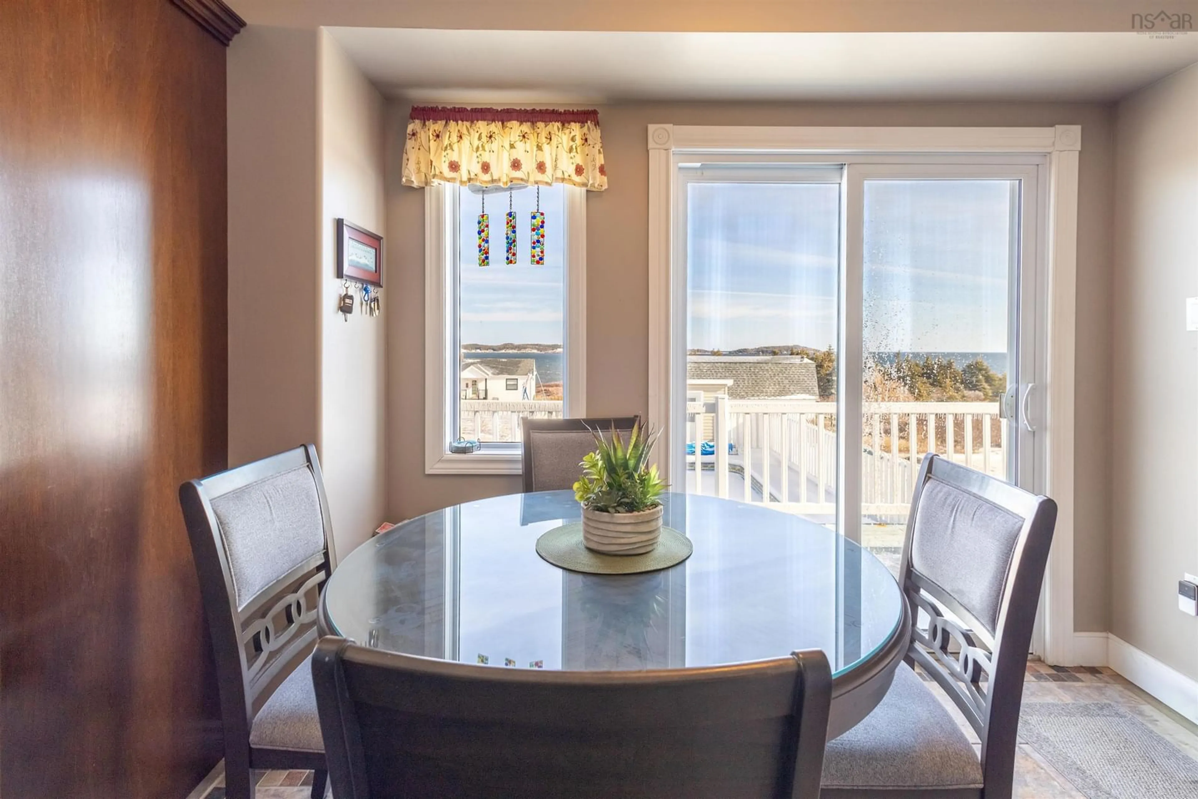Dining room, ceramic/tile floor for 16 Seaview Lane, Main-À-Dieu Nova Scotia B1C 1Z2
