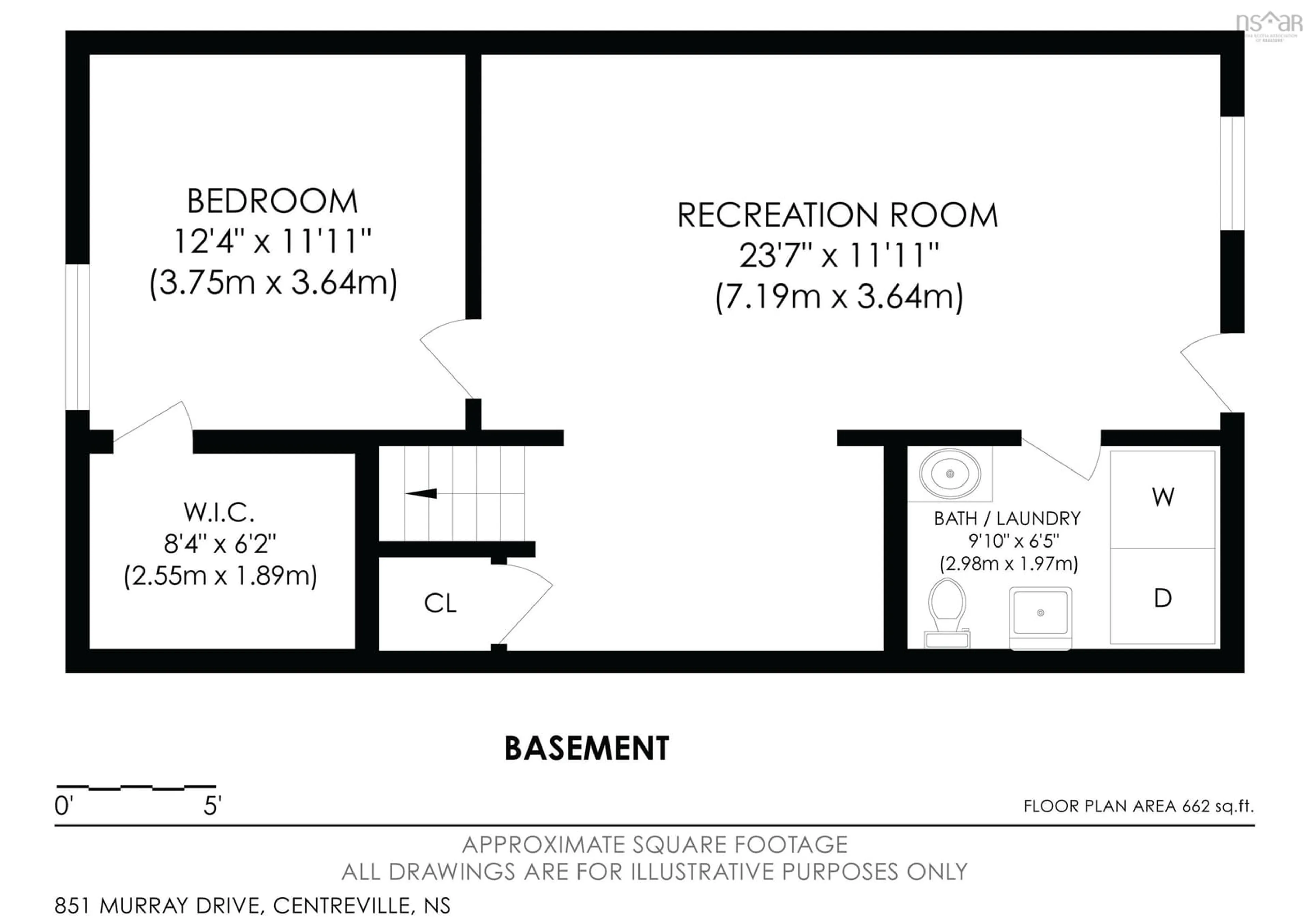 Floor plan for 851 Murray Dr, Centreville Nova Scotia B0P 1J0