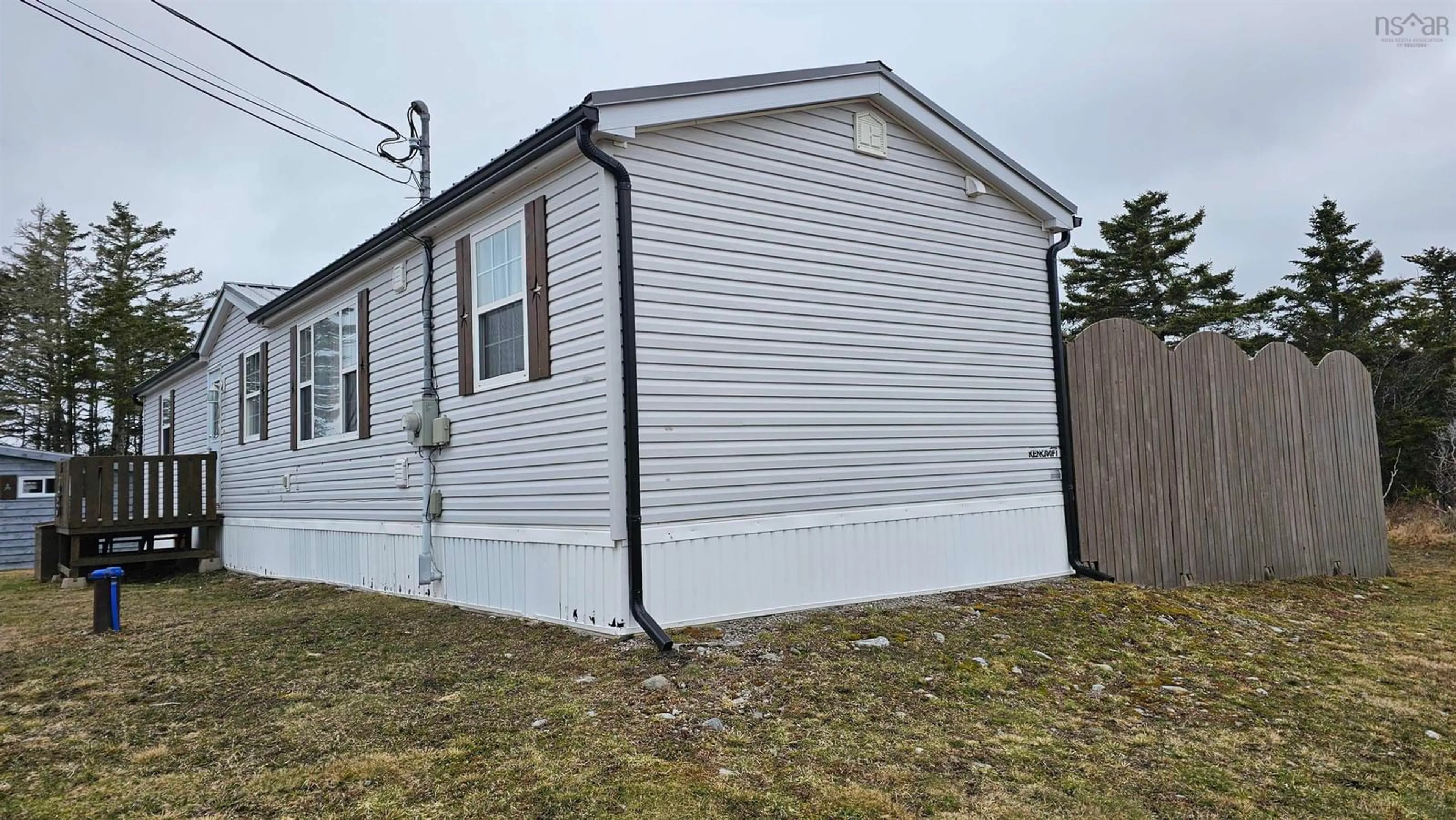 Home with vinyl exterior material, street for 55 Stoney Island Rd, North East Point Nova Scotia B0W 1P0