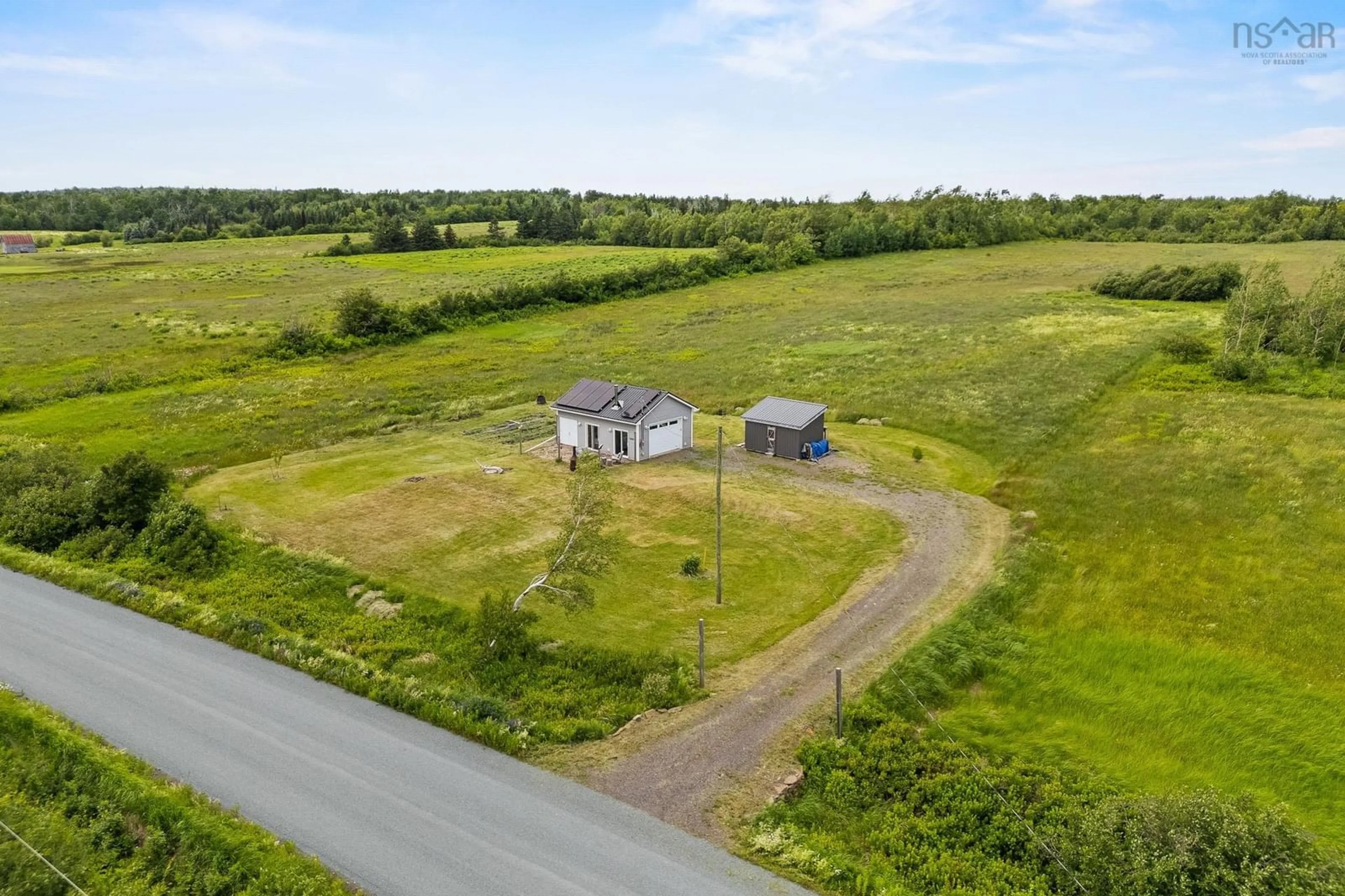A pic from outside/outdoor area/front of a property/back of a property/a pic from drone, building for 3667 Malagash Rd, Malagash Centre Nova Scotia B0K 1E0