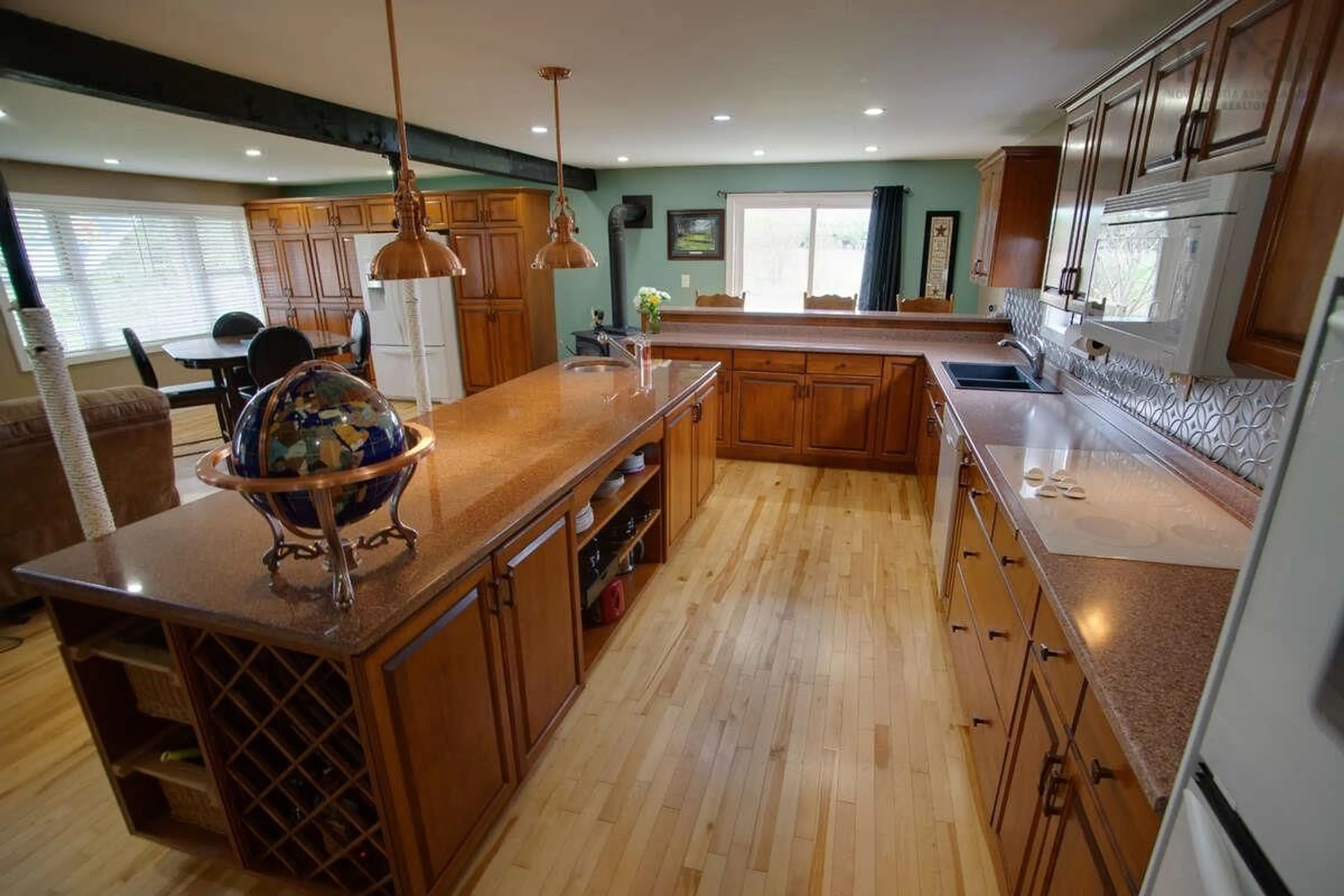 Open concept kitchen, unknown for 4320 Granville Rd, Granville Beach Nova Scotia B0S 1A0