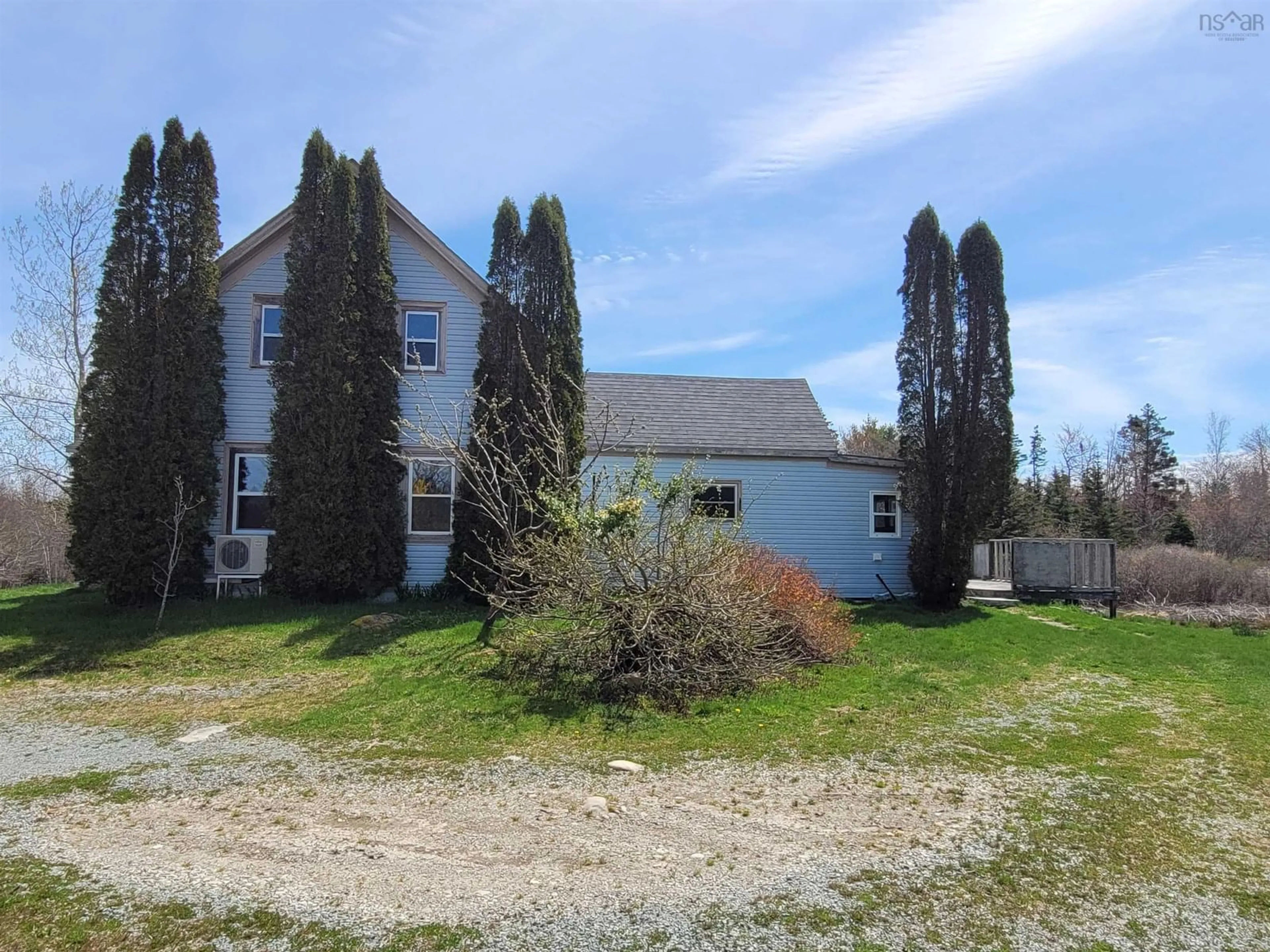 A pic from outside/outdoor area/front of a property/back of a property/a pic from drone, building for 64 Latham Rd, Port Mouton Nova Scotia B0T 1T0