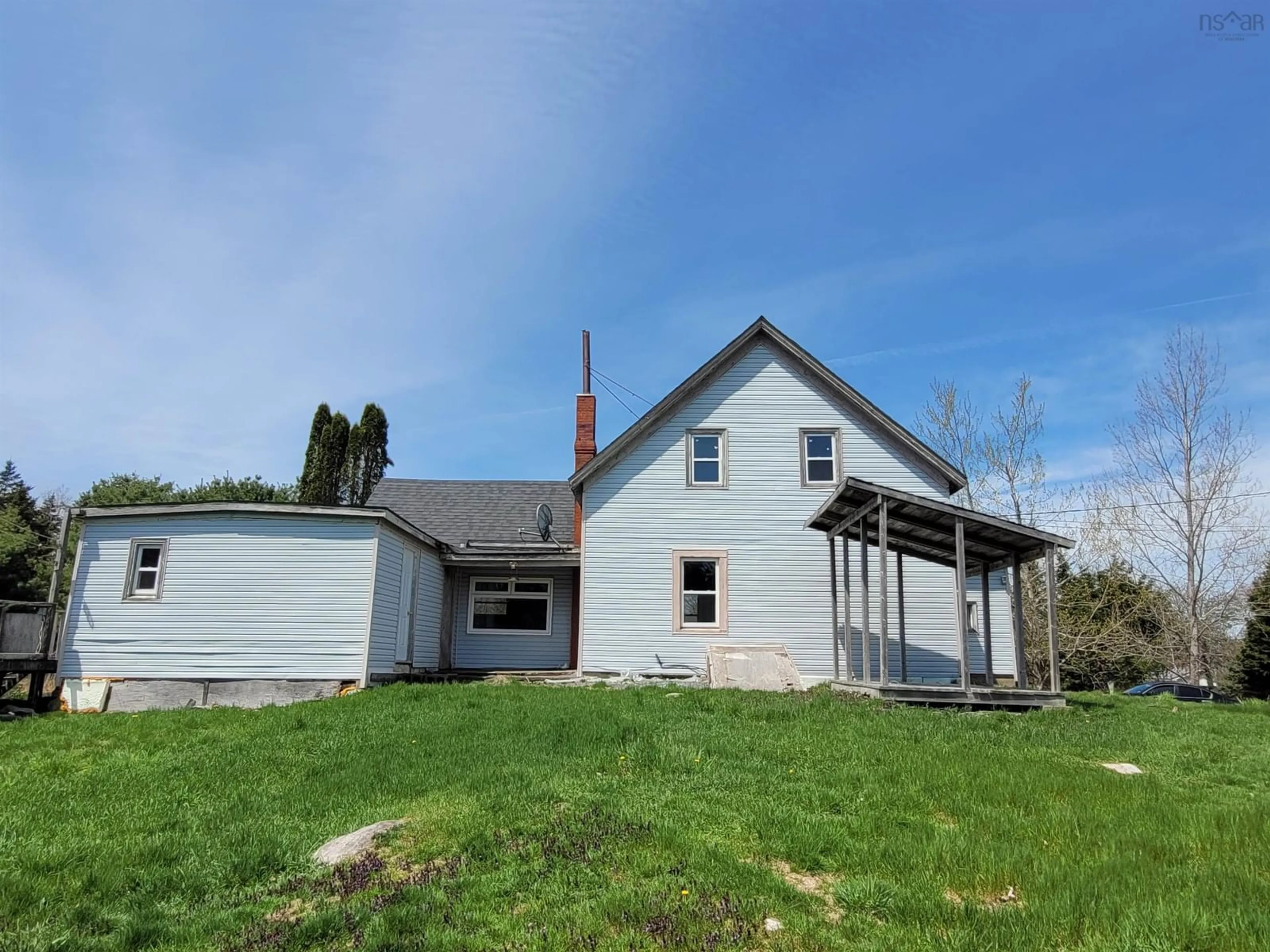 Home with vinyl exterior material, building for 64 Latham Rd, Port Mouton Nova Scotia B0T 1T0