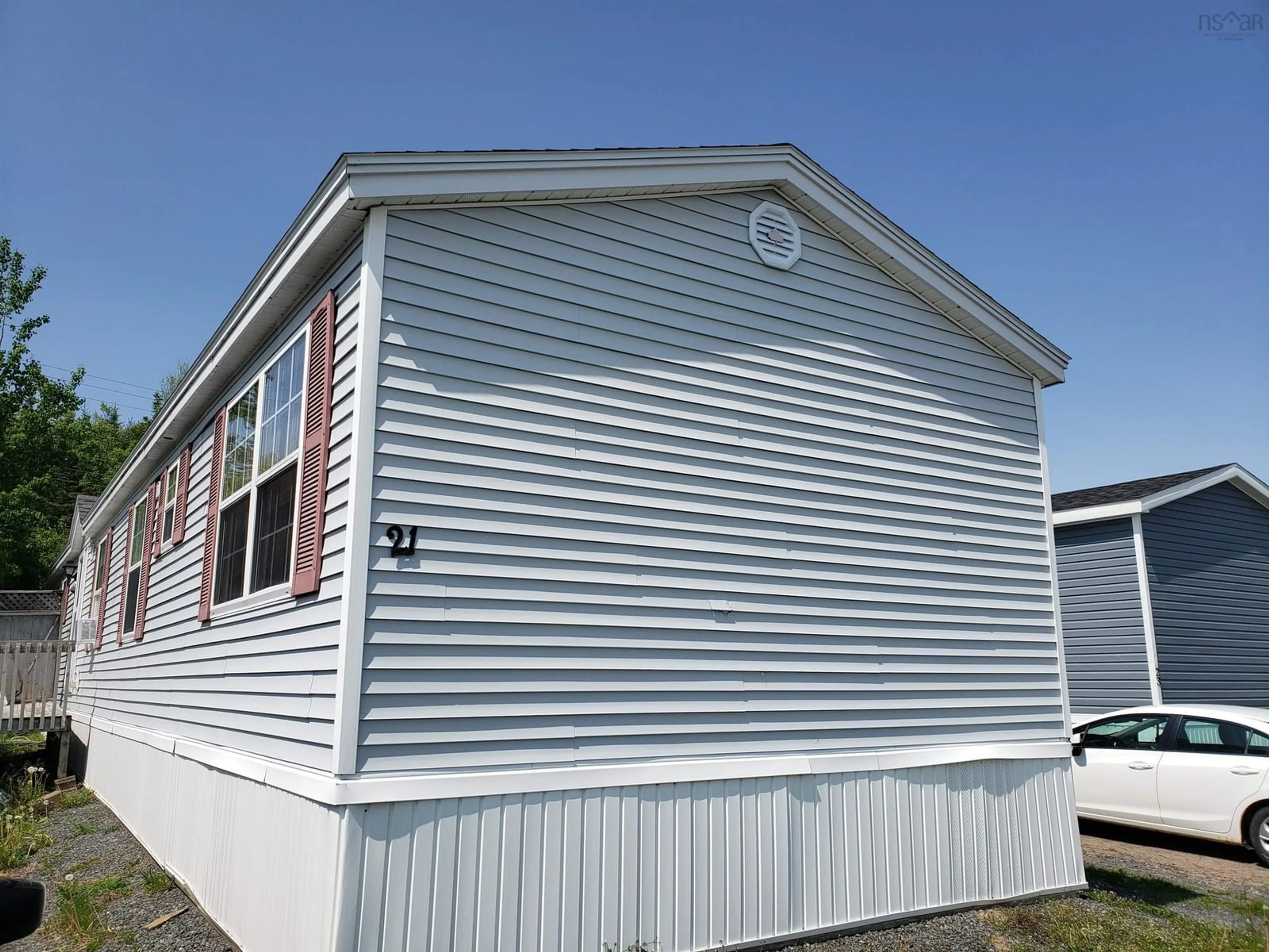 Home with vinyl exterior material, building for 21 Parkwood, North Grant Nova Scotia B2G 2L1