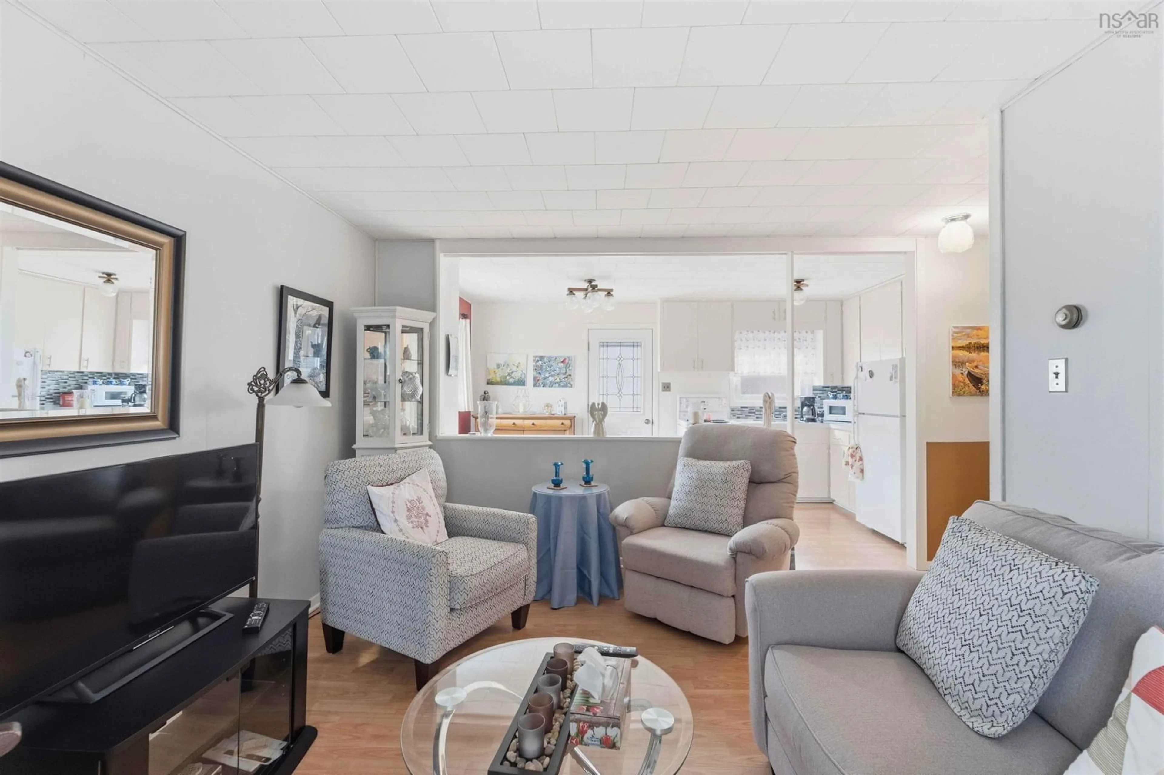 Living room with furniture, unknown for 3 Inglewood Ave, Kentville Nova Scotia B4N 1V4