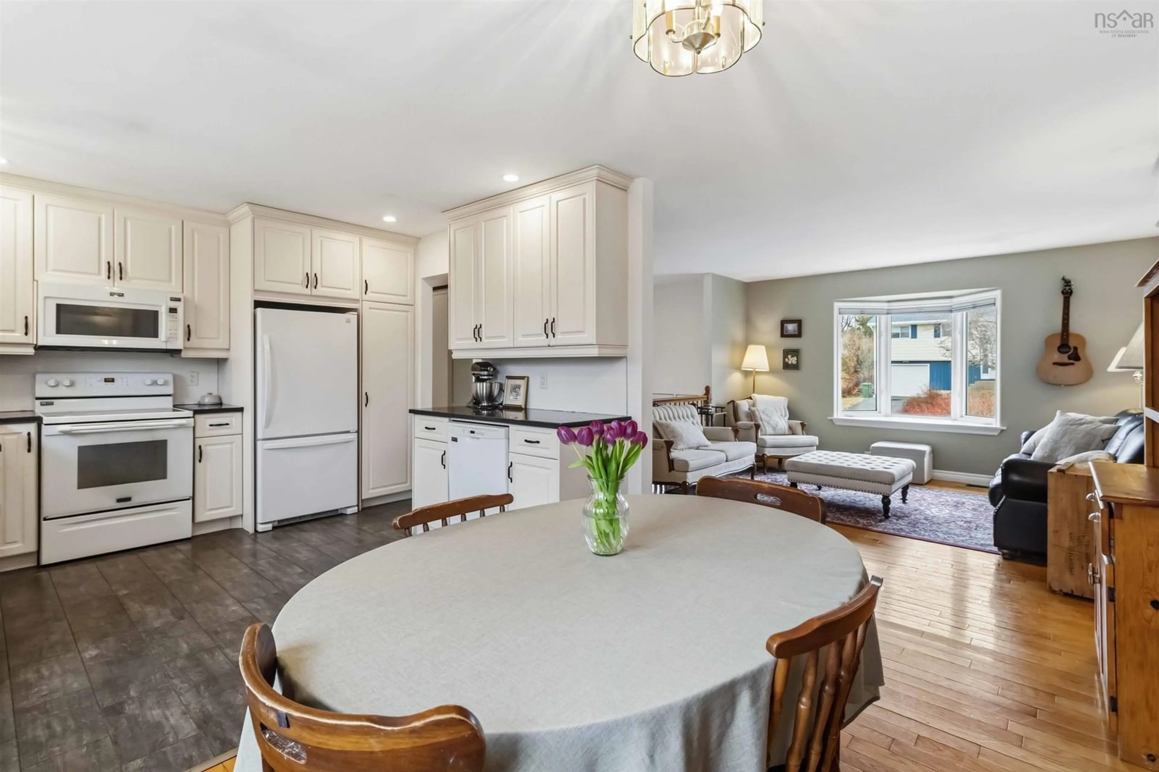 Open concept kitchen, ceramic/tile floor for 100 Greendale Crt, Timberlea Nova Scotia B3T 1J6