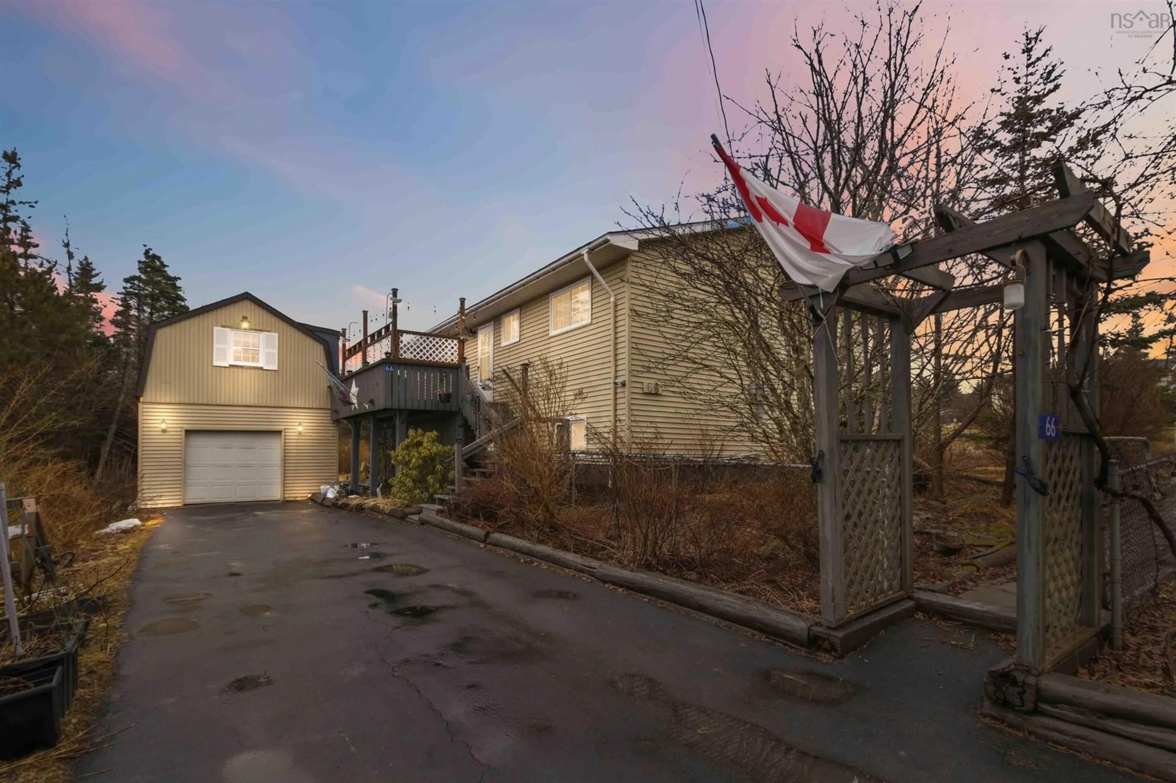 A pic from outside/outdoor area/front of a property/back of a property/a pic from drone, street for 66 Parkwood Drive Dr, Lawrencetown Nova Scotia B2Z 1P2