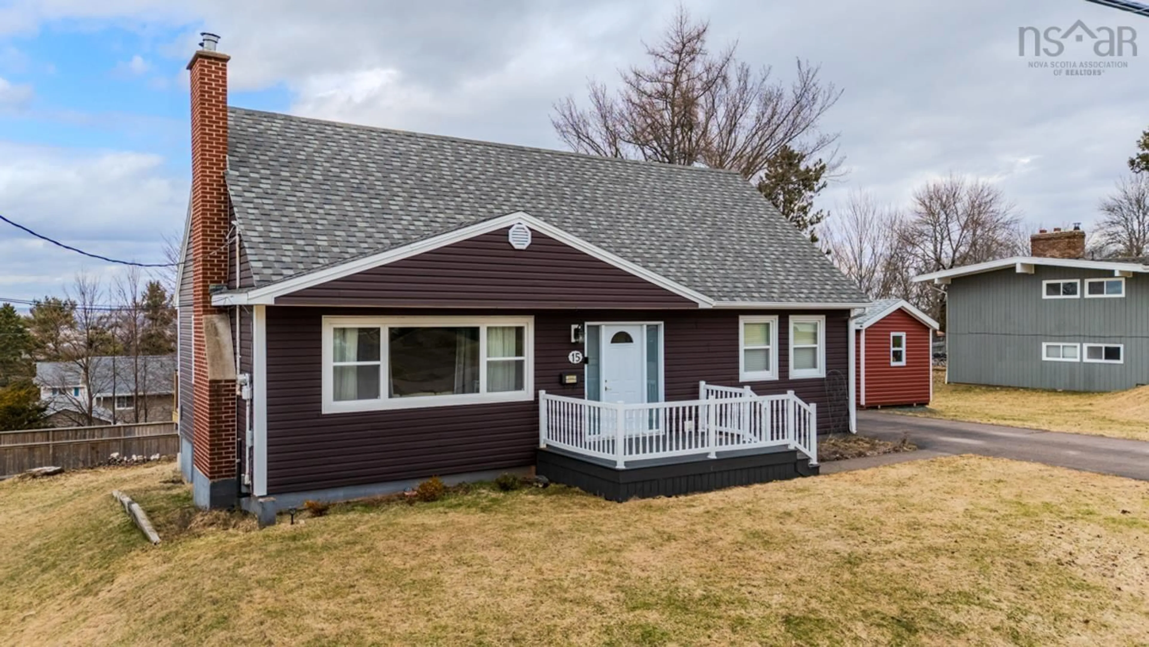 Home with vinyl exterior material, street for 15 Fairview Dr, Truro Nova Scotia B2N 1S2