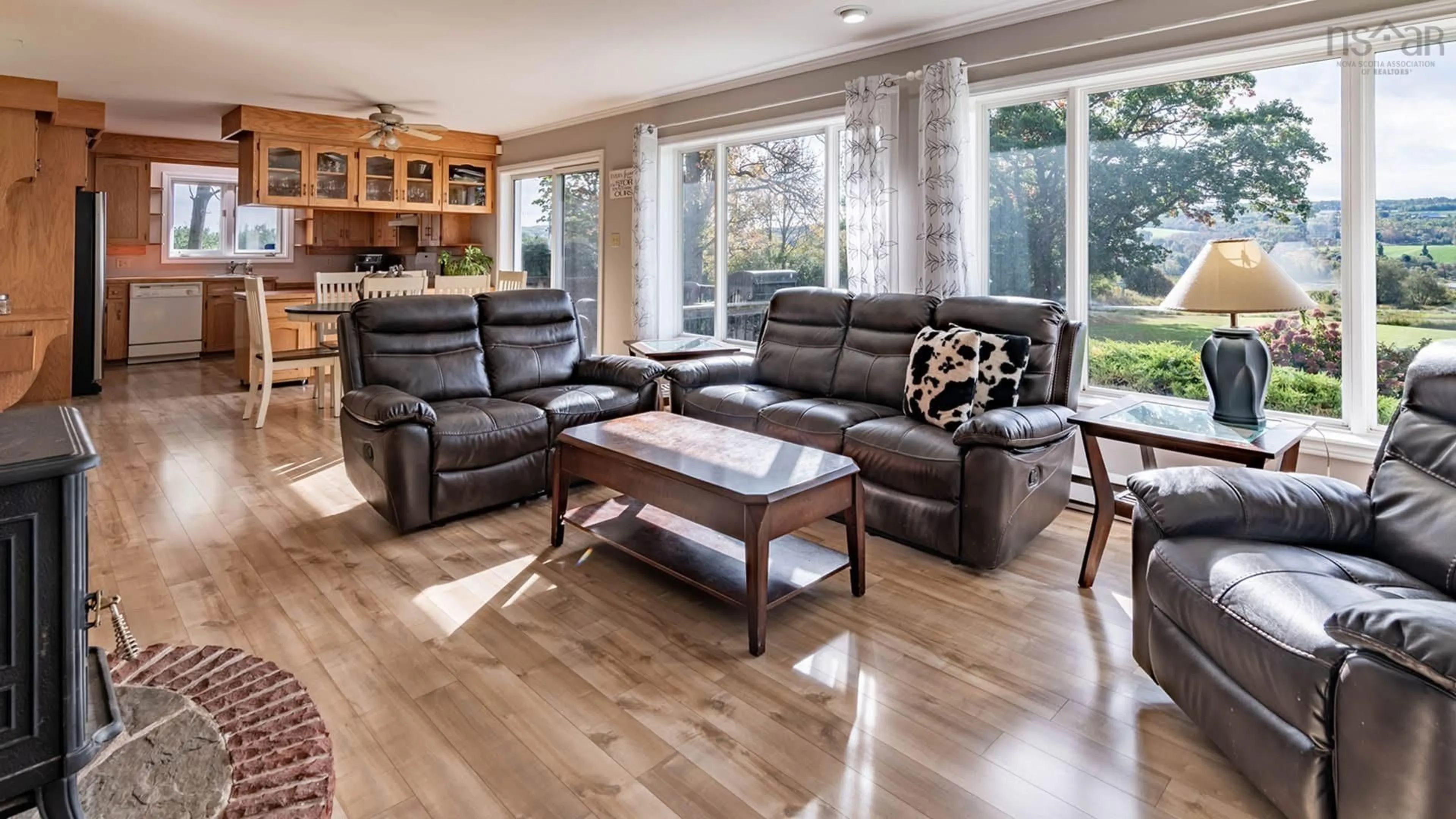 Living room with furniture, unknown for 1773 Grand Pre Rd Rd, Melanson Nova Scotia B0P 1M0