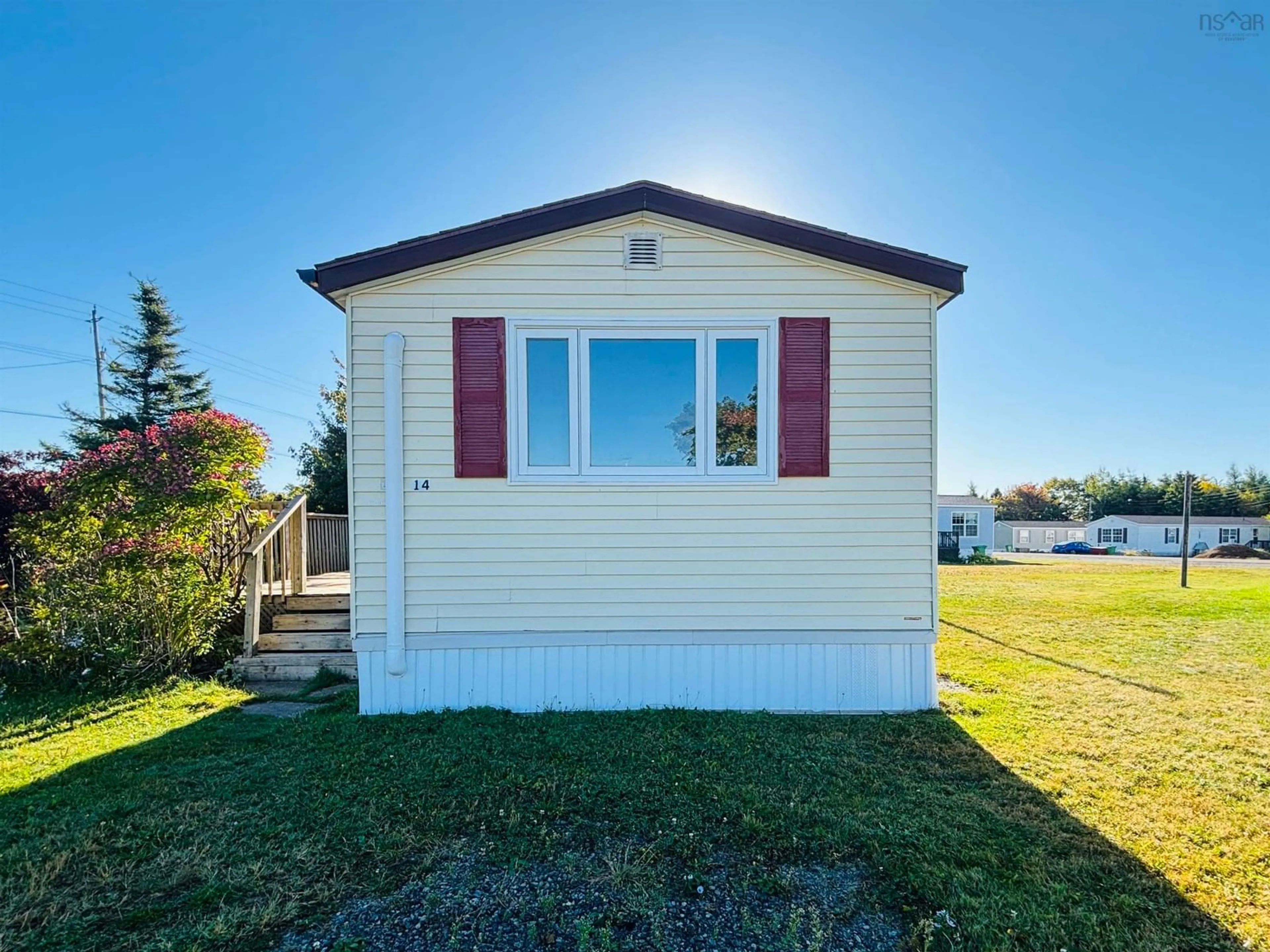 Home with vinyl exterior material, water/lake/river/ocean view for 14 Chisholm Crt, Port Hawkesbury Nova Scotia B9A 3M2
