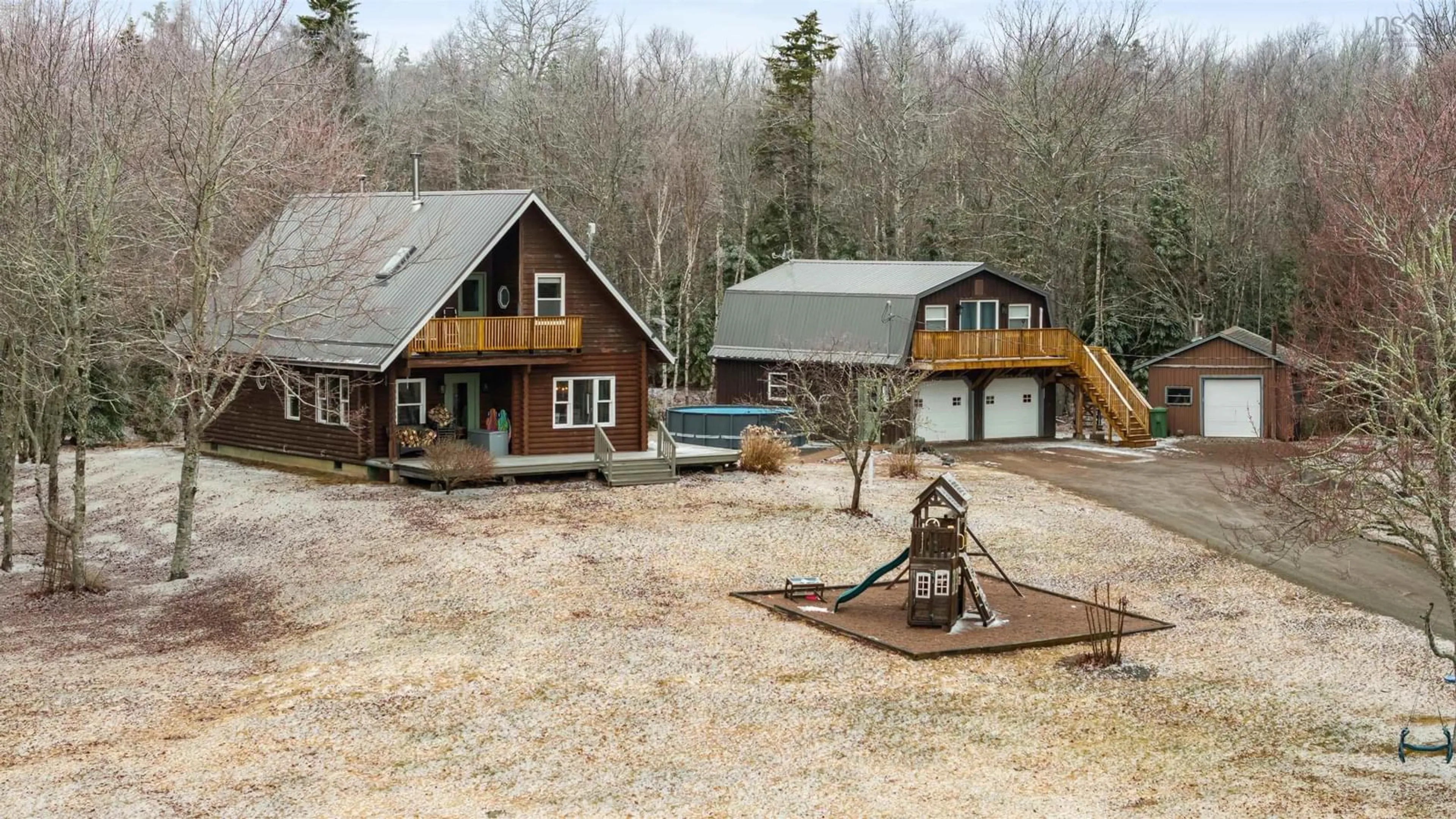 A pic from outside/outdoor area/front of a property/back of a property/a pic from drone, unknown for 1197 Mount Pleasant Rd, Oxford Nova Scotia B0M 1P0