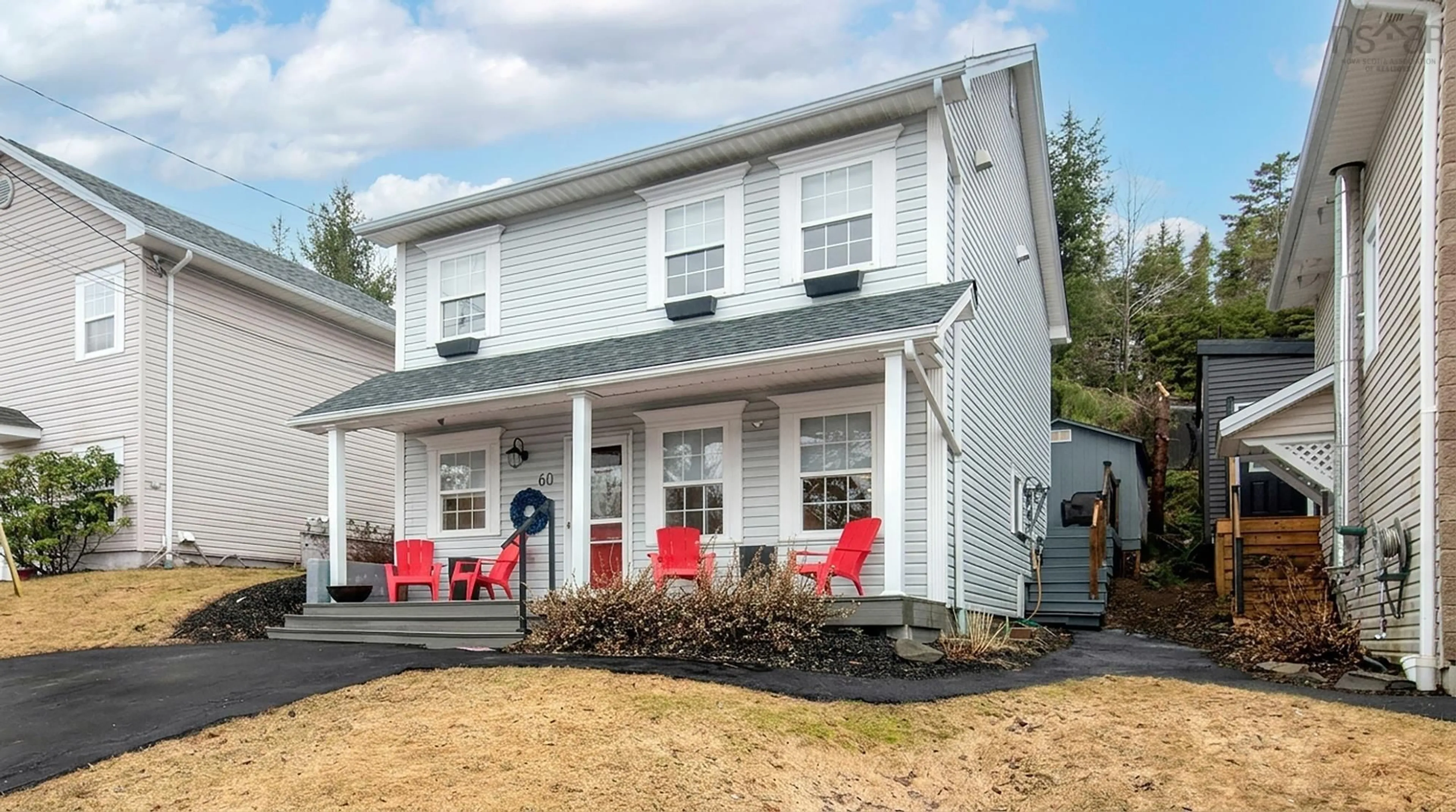 Patio, street for 60 Amin St, Bedford Nova Scotia B4A 4B8